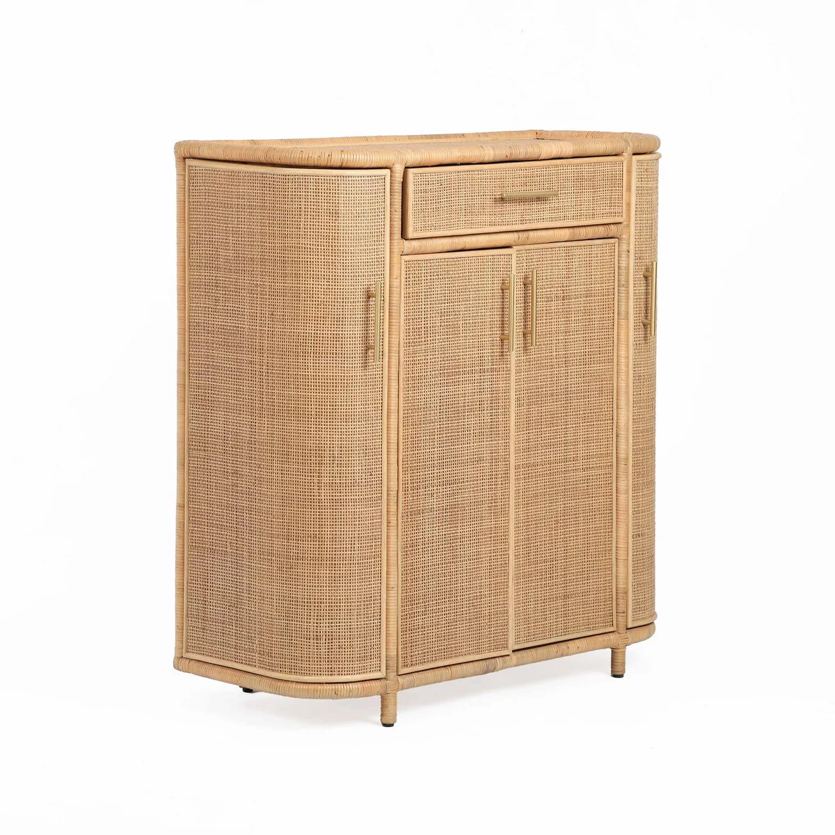 Tarot Natural Rattan Bar Cabinet - Image 2