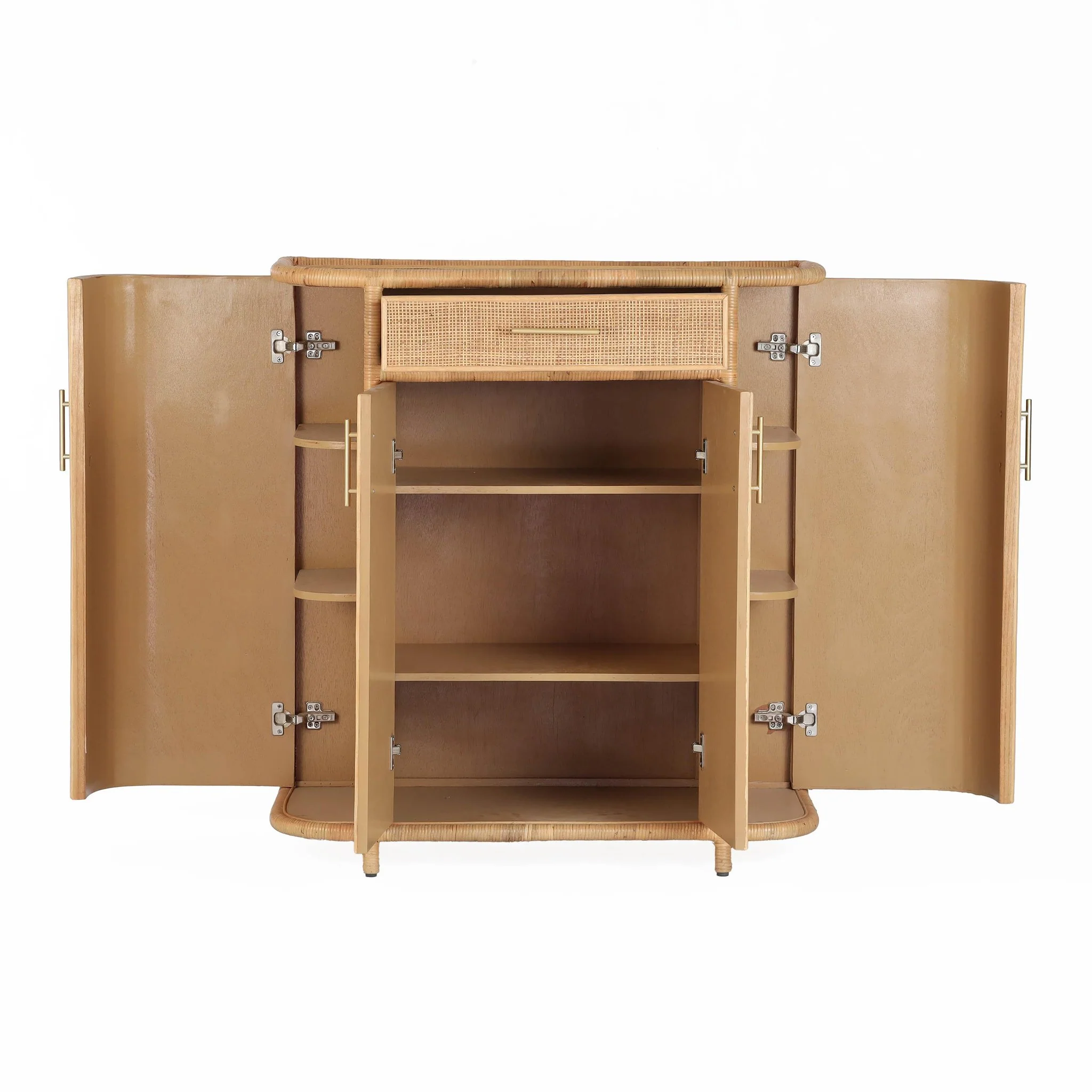 Tarot Natural Rattan Bar Cabinet - Image 5