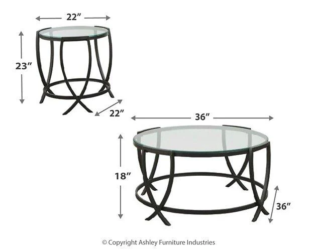 Tarrin Table (Set of 3) - Image 6