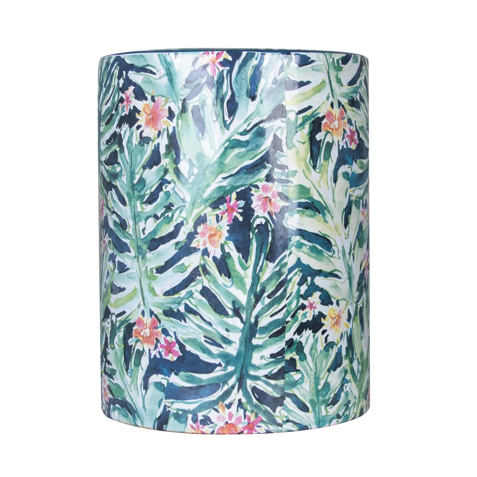 Taurus Ceramic Stool in Garden Print - Image 3