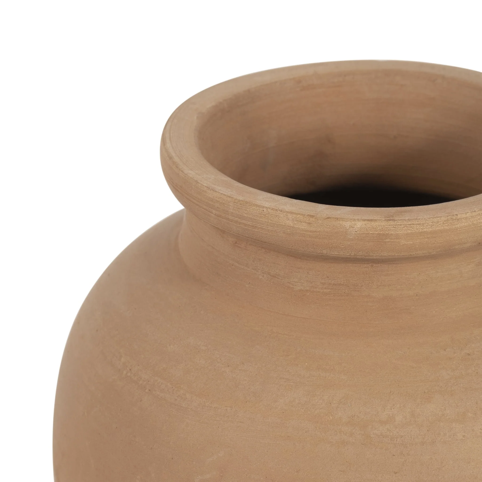 Terracotta, 10" Traditional Jug, Natural - Image 4
