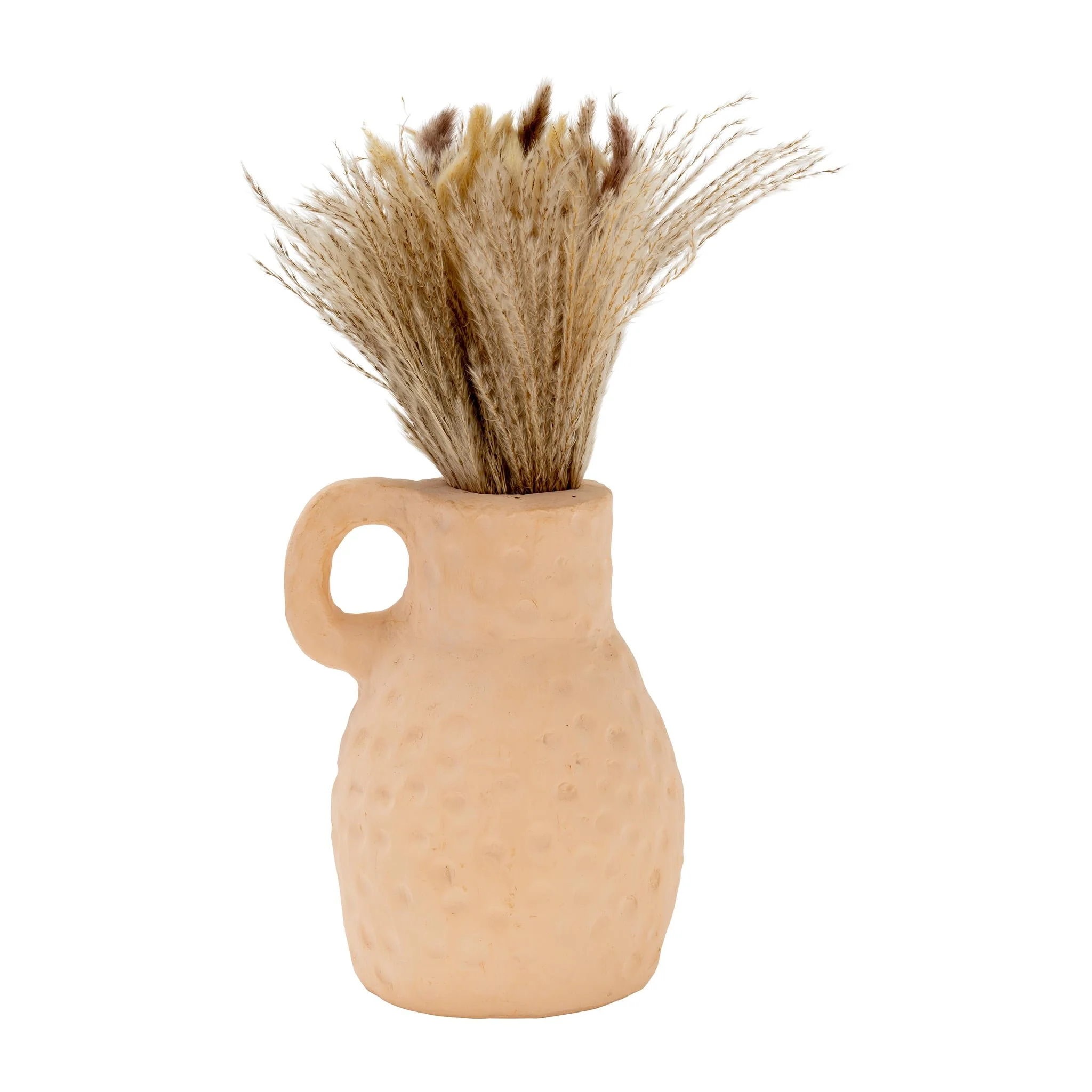Terracotta 10"h, Texture Vase - Image 5