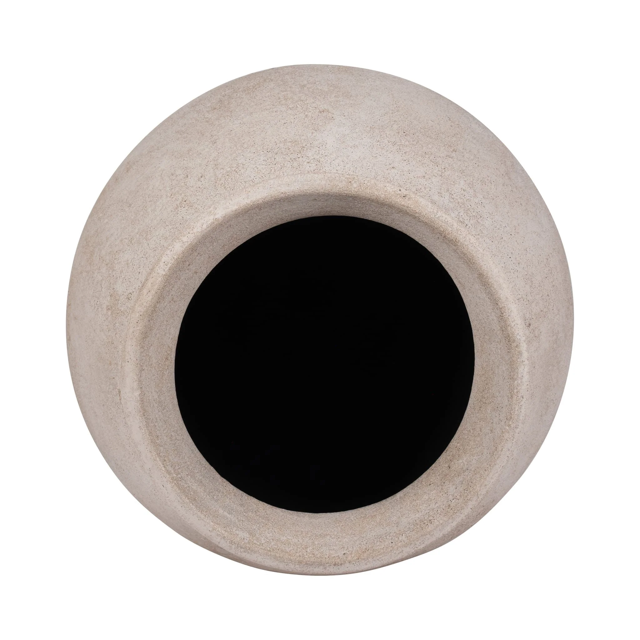 Terracotta, 20" Traditional Jug Vase, Ivory - Image 5
