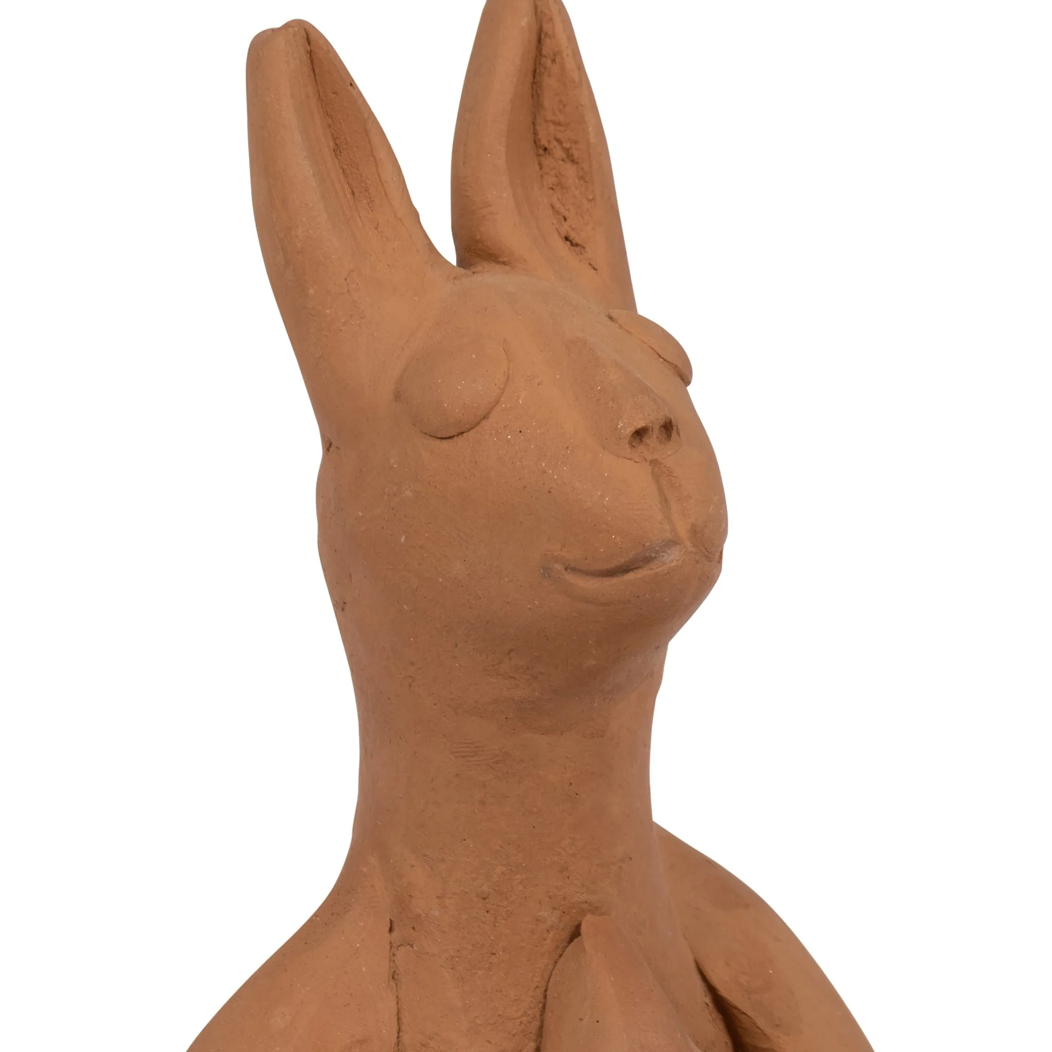 Terracotta, 7" Namaste Yoga Bunny, Natural - Image 5