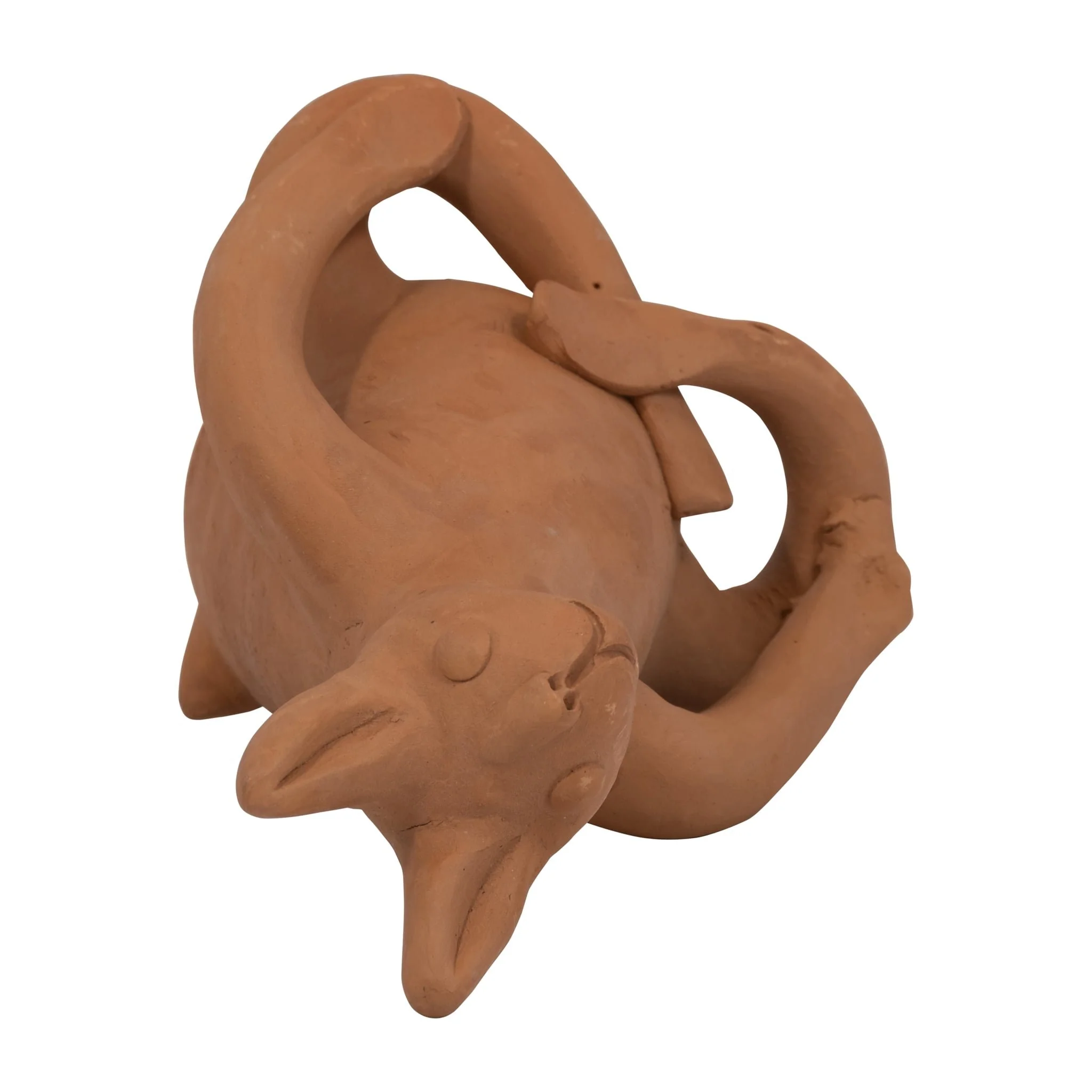 Terracotta, 9" Om Yoga Bunny, Natural - Image 6