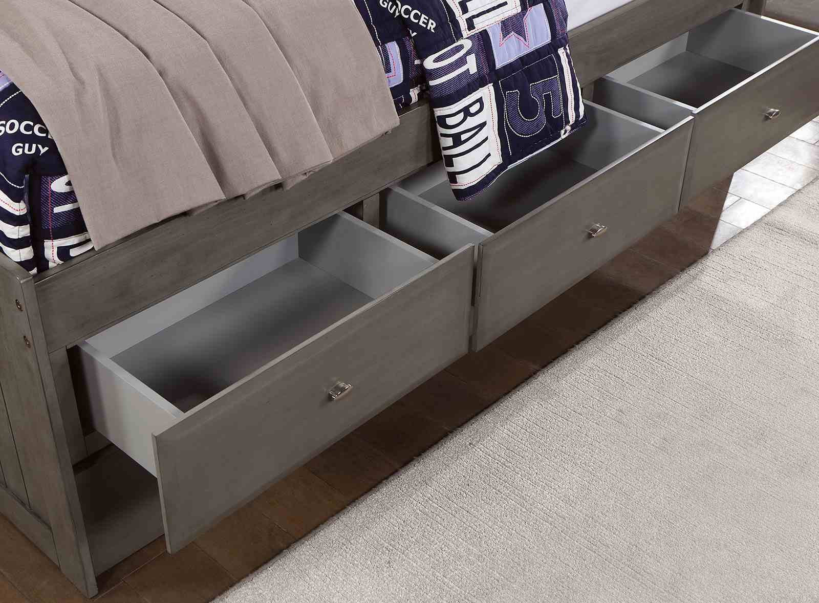 Tibalt Twin DayBed w/ Trundle, Dark Gray - Image 2