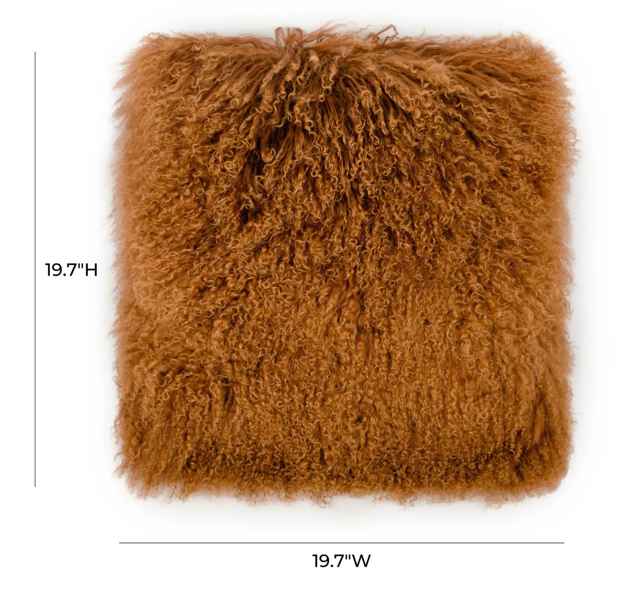 Tibetan Sheep Copper Large Pillow - Image 4