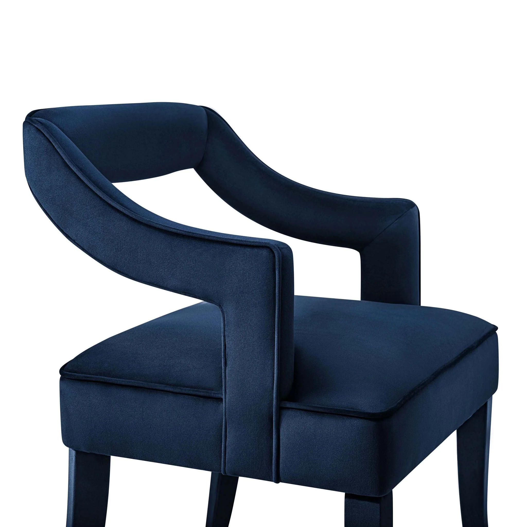 Tiffany Navy Velvet Chair - Image 5