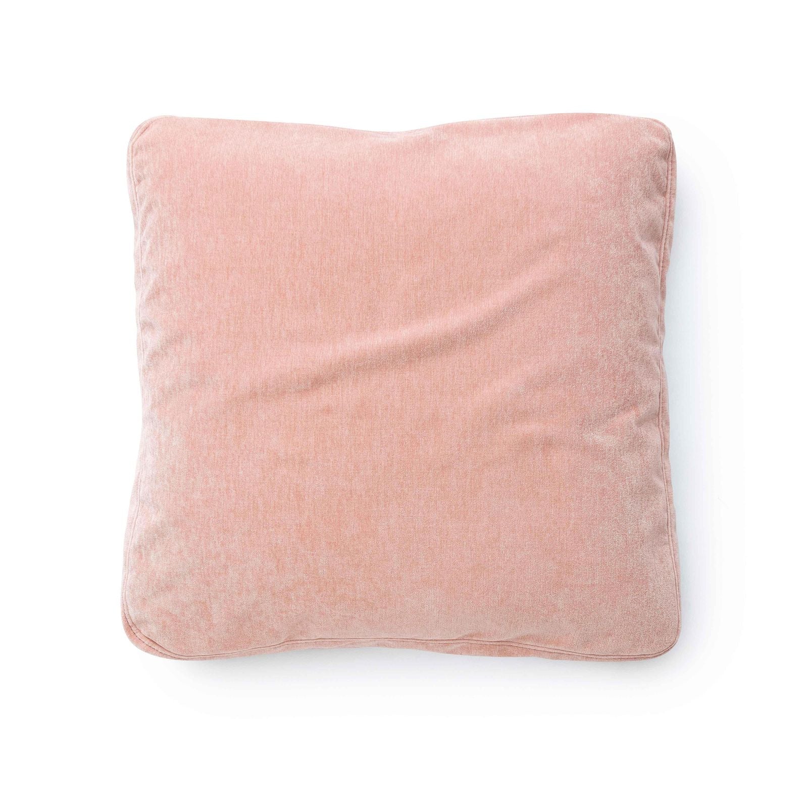 Tipsy Rose Upcycled Chenille 24 x 24 inch Square Floppy Pillow - Image 2