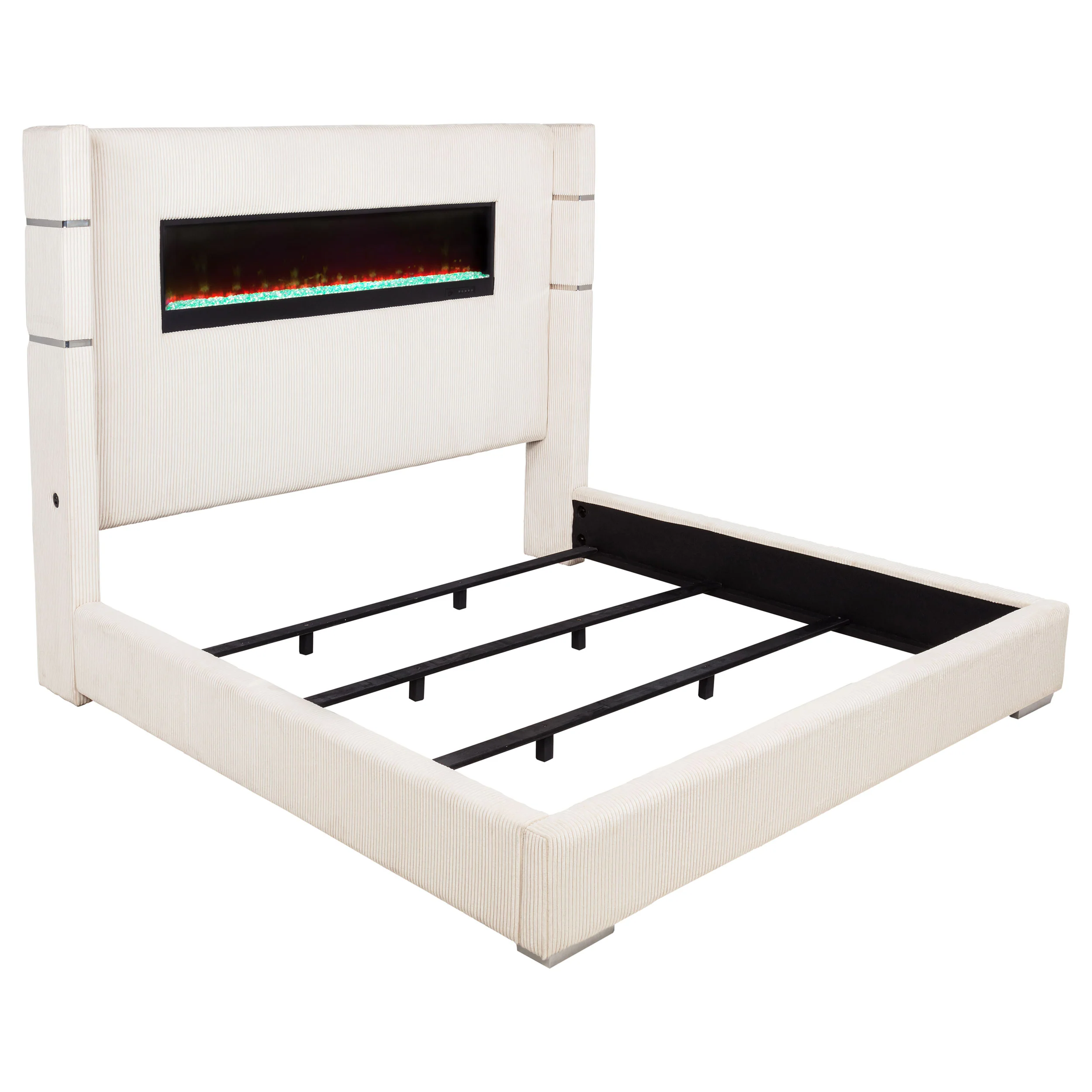 Tisdall Wingback Bed with Flame Visualizer - Image 11