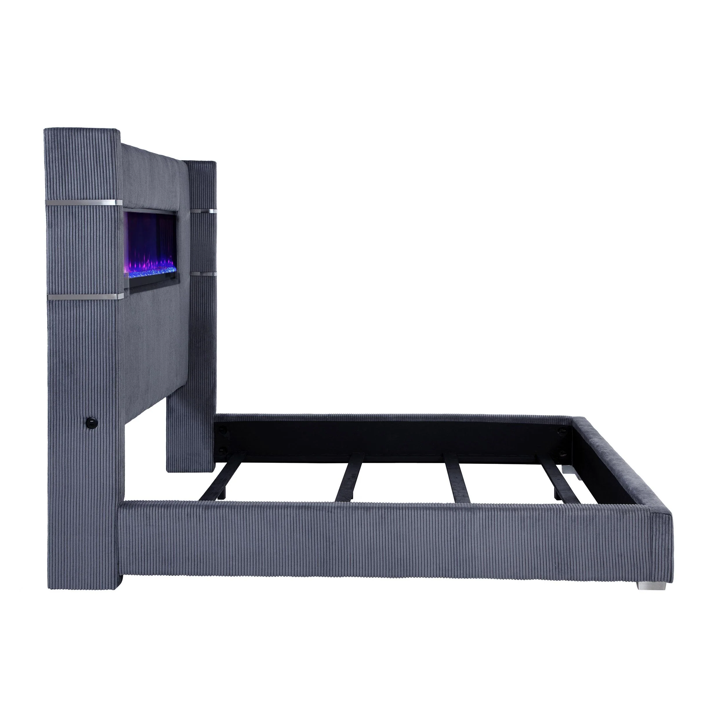 Tisdall Wingback Bed with Flame Visualizer - Image 57