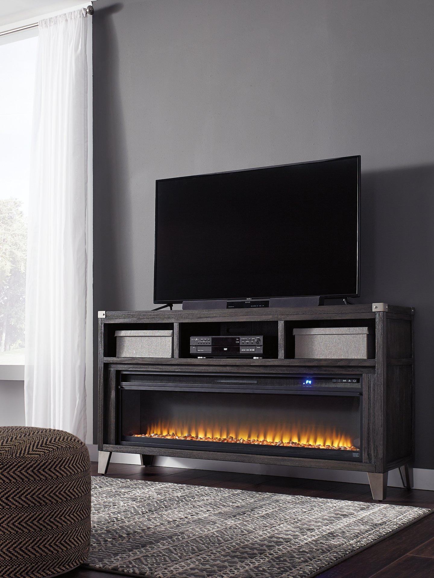 Todoe 65" TV Stand with Electric Fireplace - Image 16