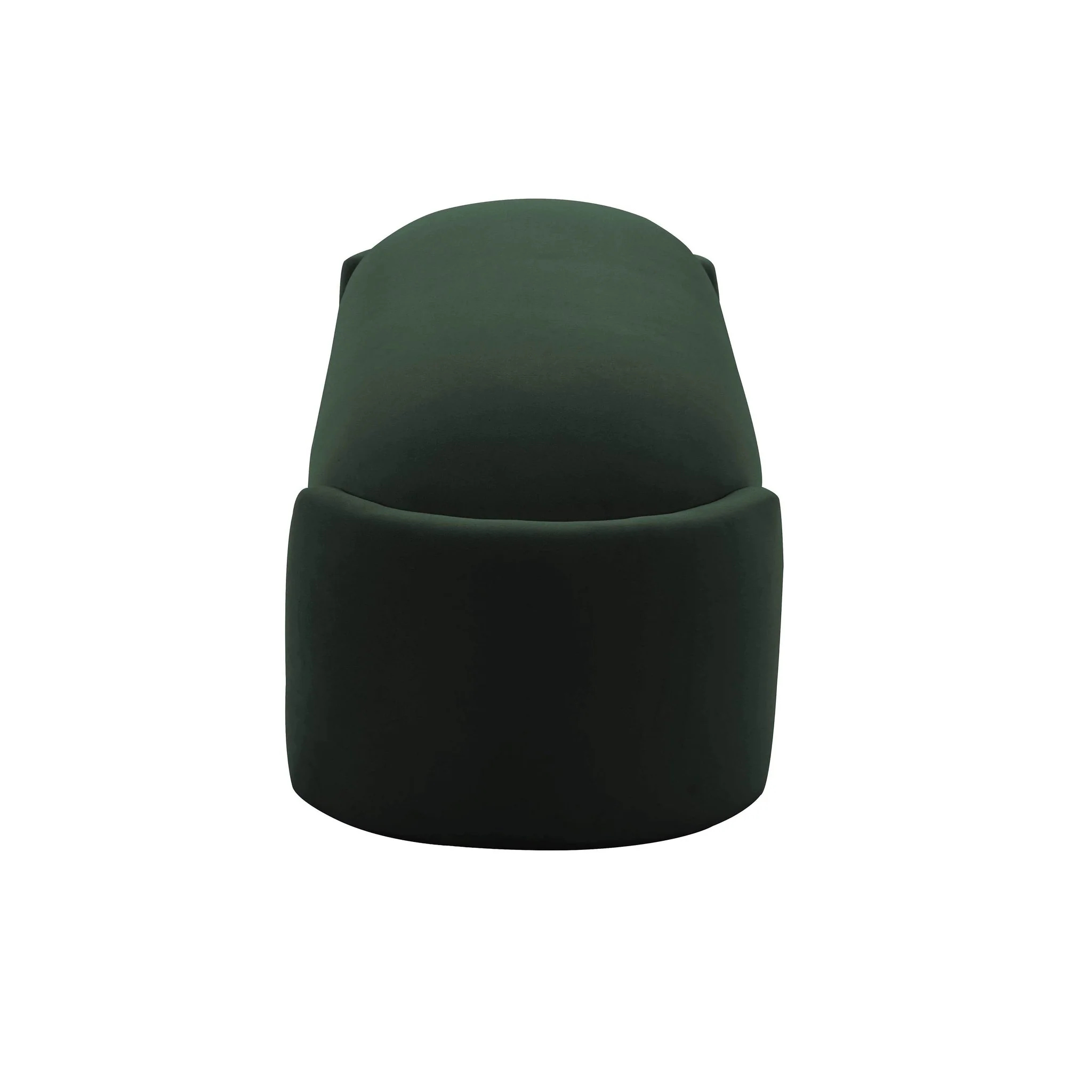 Toledo Forest Green Velvet Bench - Image 4