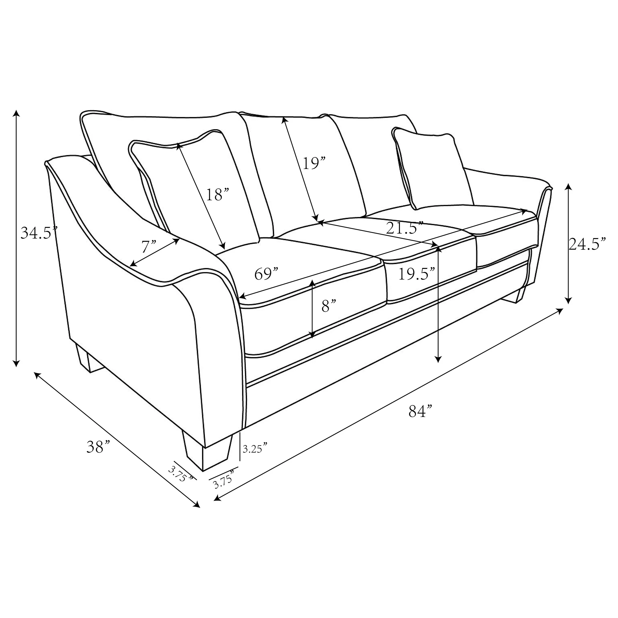 Tomkins Sofa Set - Image 14