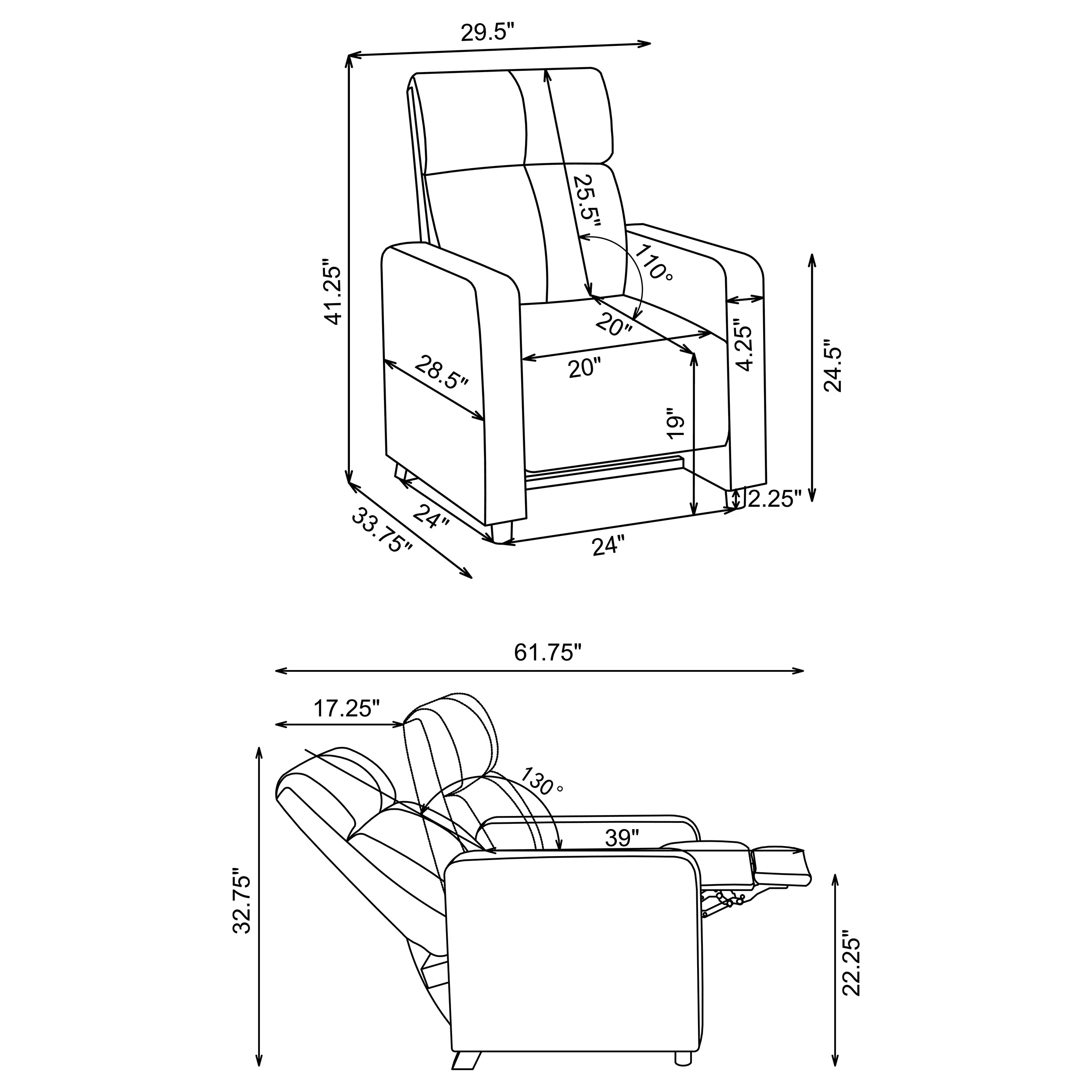 Toohey Home Theater Seating - Image 30