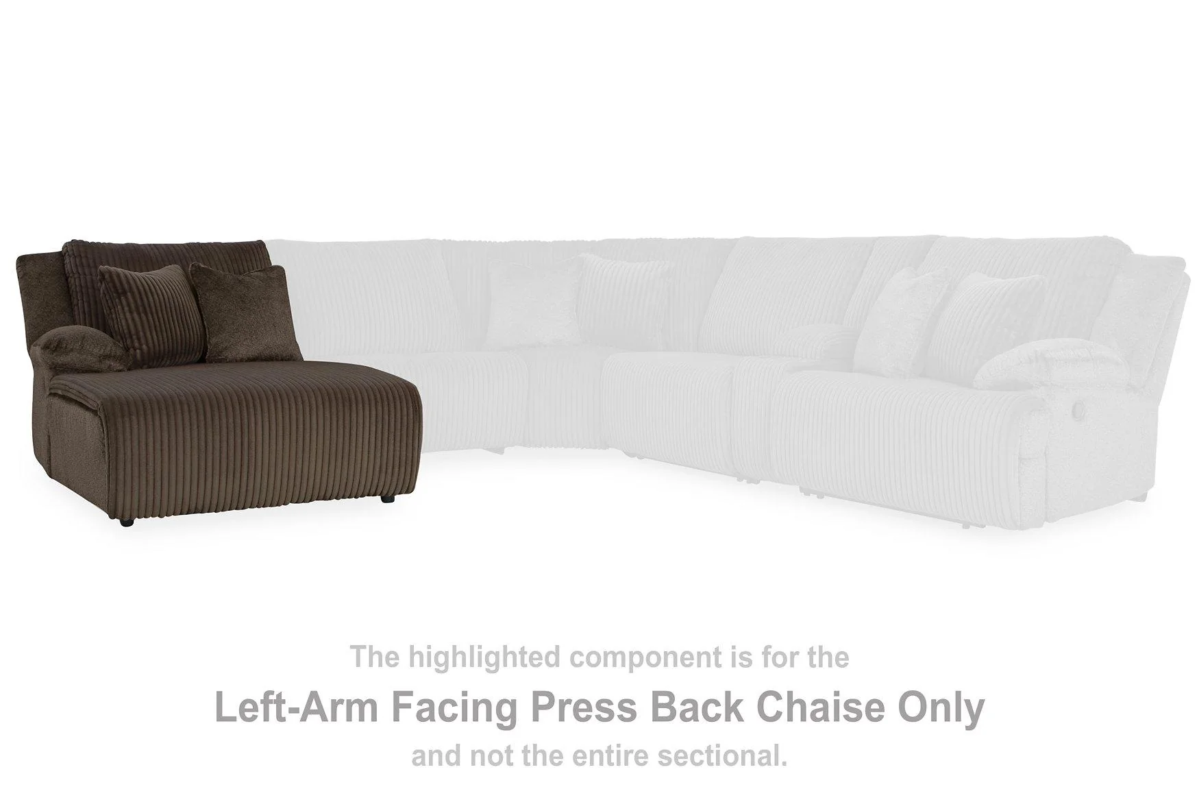 Top Tier Reclining Sectional Sofa with Chaise - Image 28