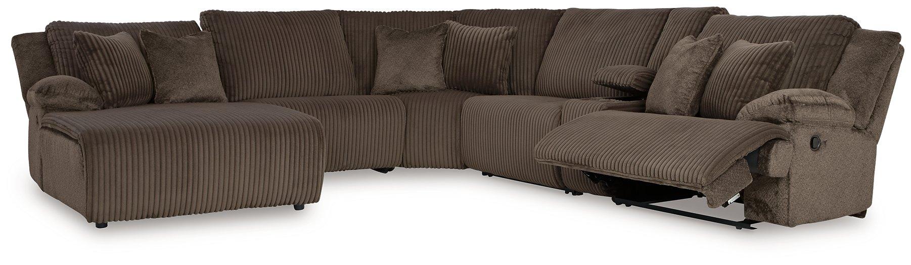 Top Tier Reclining Sectional with Chaise - Image 130