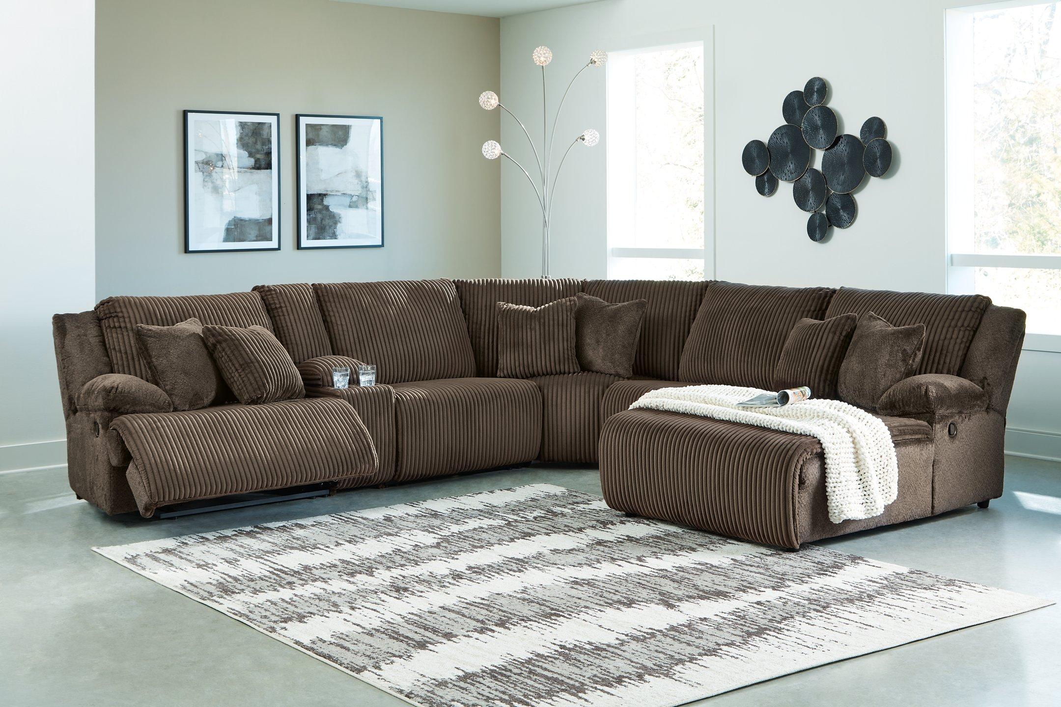 Top Tier Reclining Sectional with Chaise - Image 59