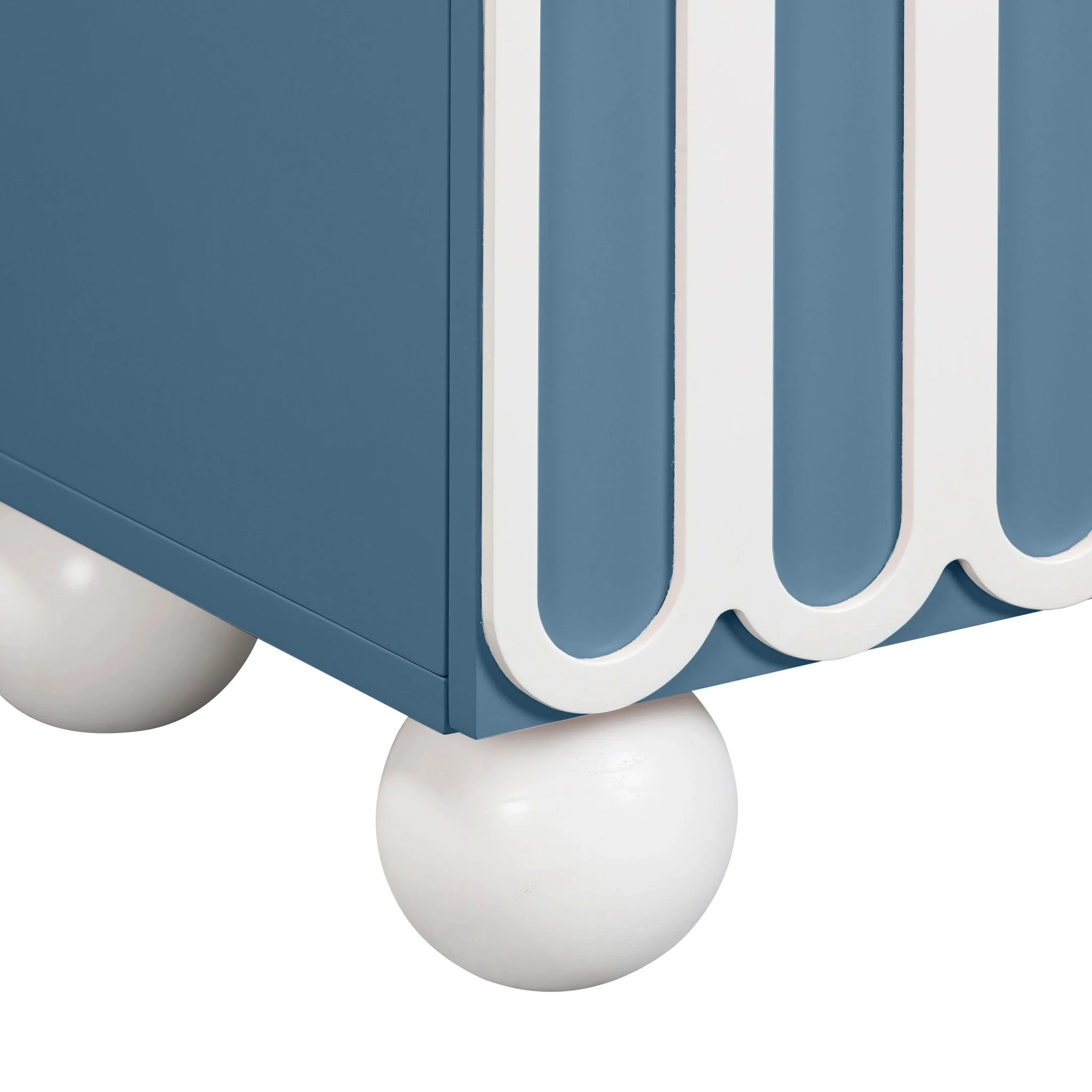 Tori Motif Blue Nightstand - Image 6