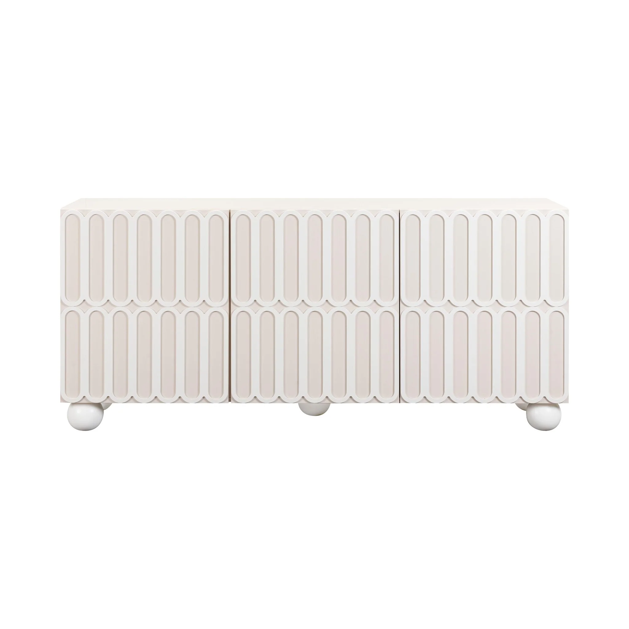 Tori Motif Taupe Buffet - Image 3