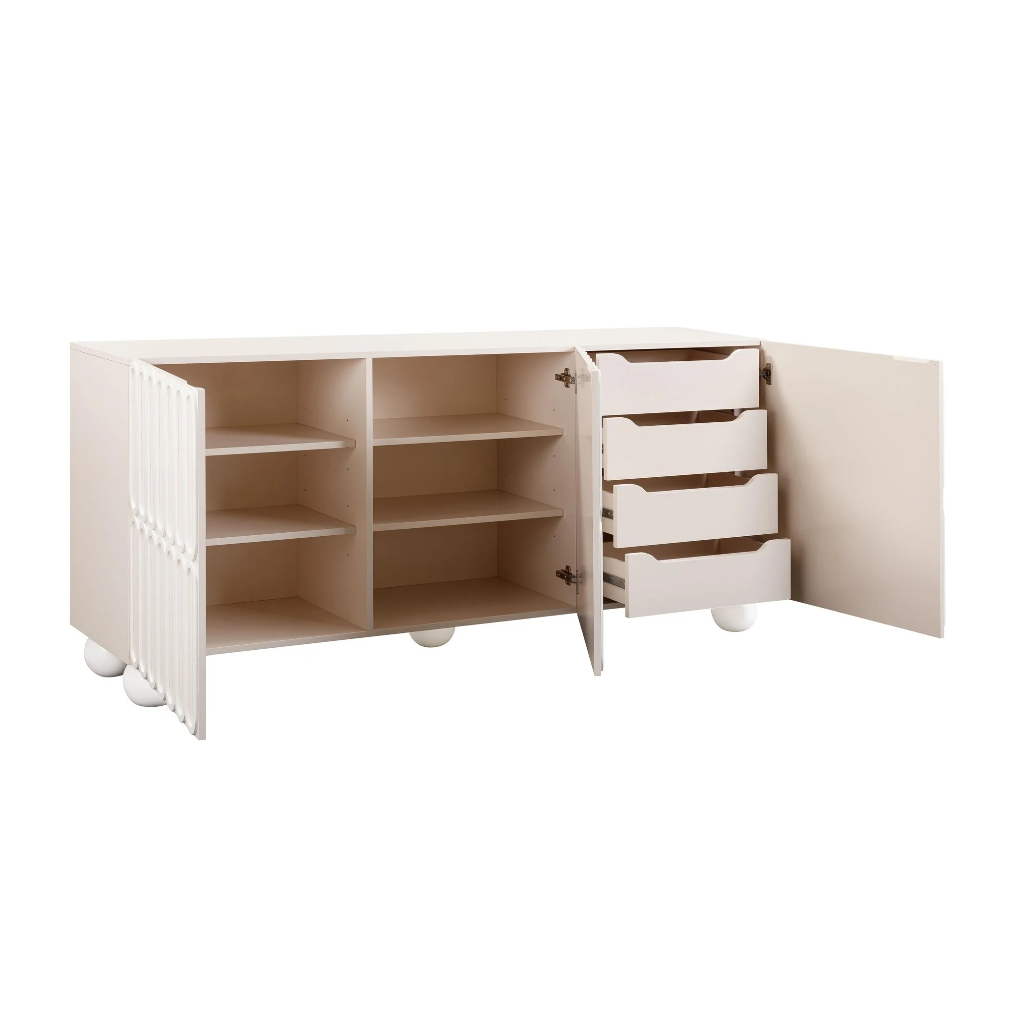 Tori Motif Taupe Buffet - Image 5