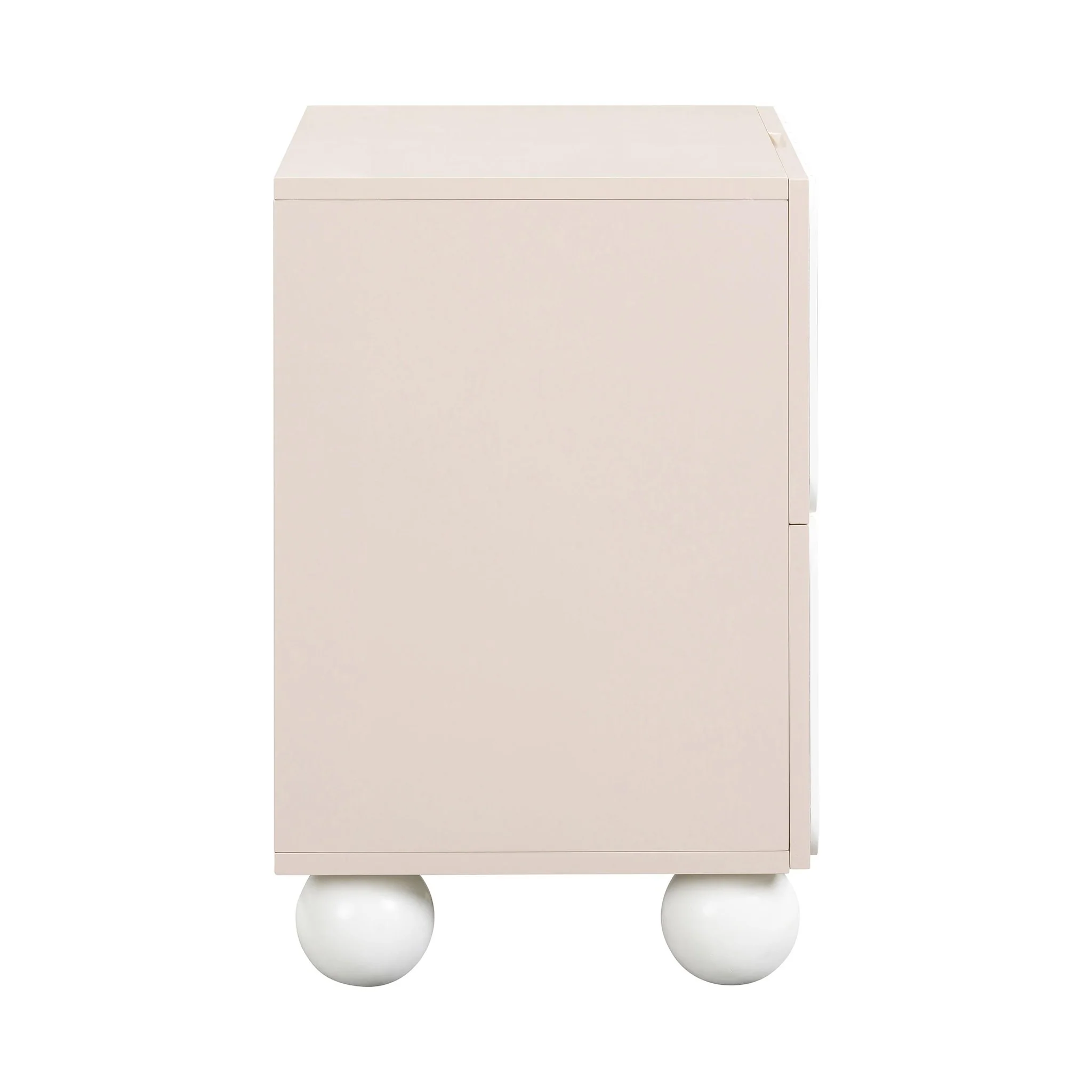 Tori Motif Taupe Nightstand - Image 4