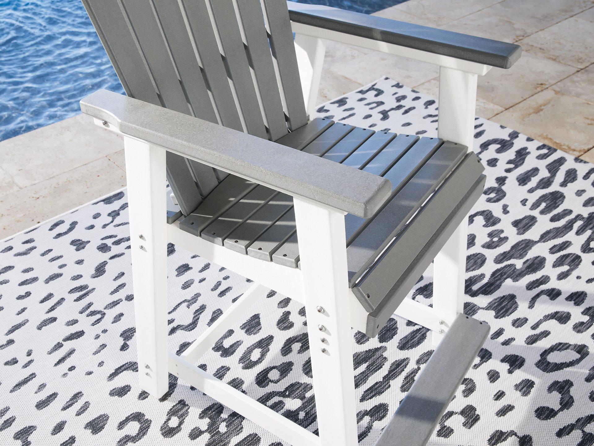 Transville Outdoor Counter Height Bar Stool (Set of 2) - Image 8