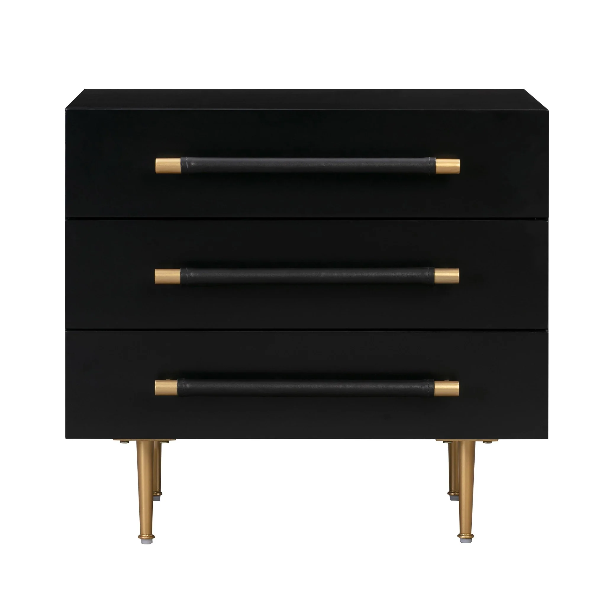 Trident Black Nightstand - Image 5