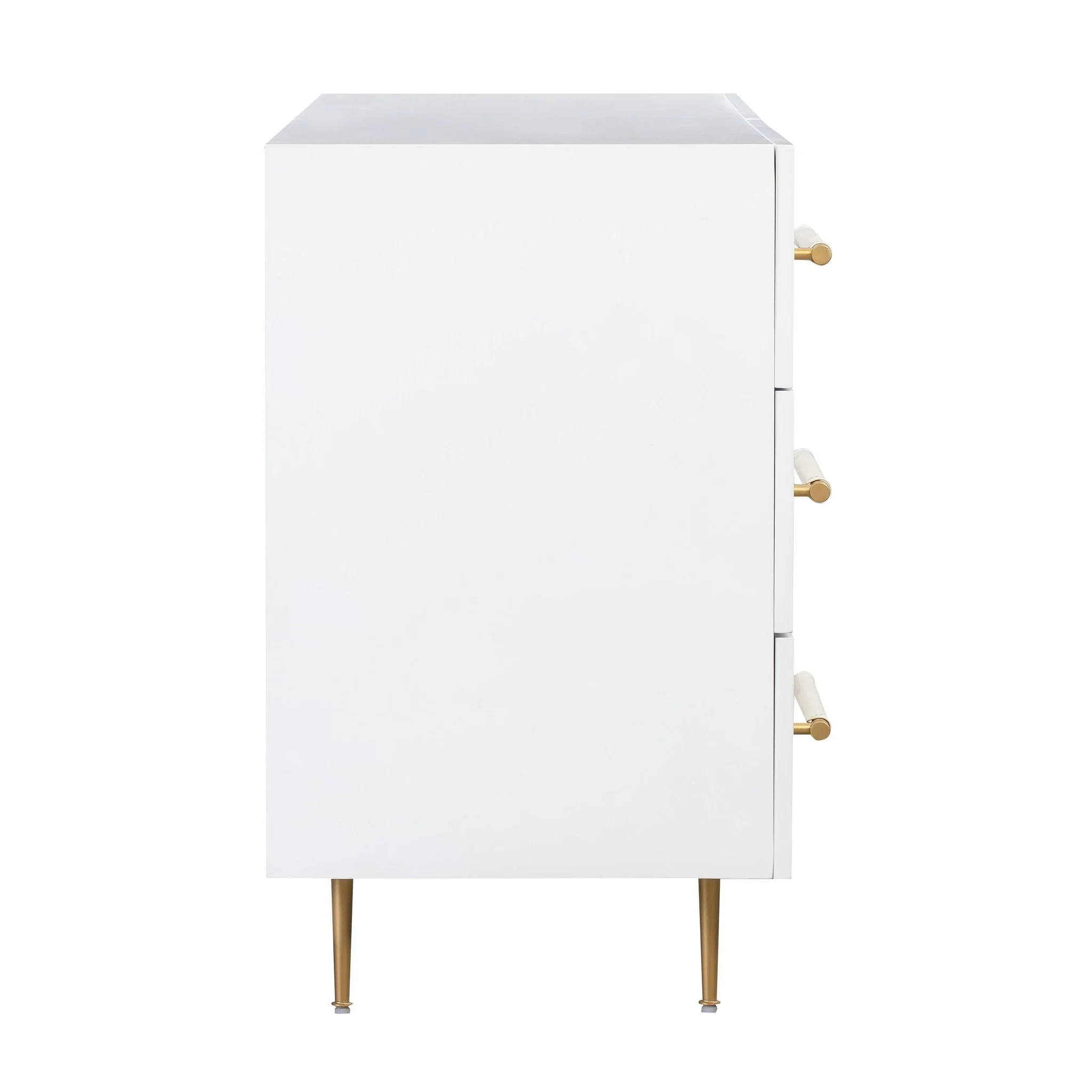 Trident White 6 Drawer Dresser - Image 6