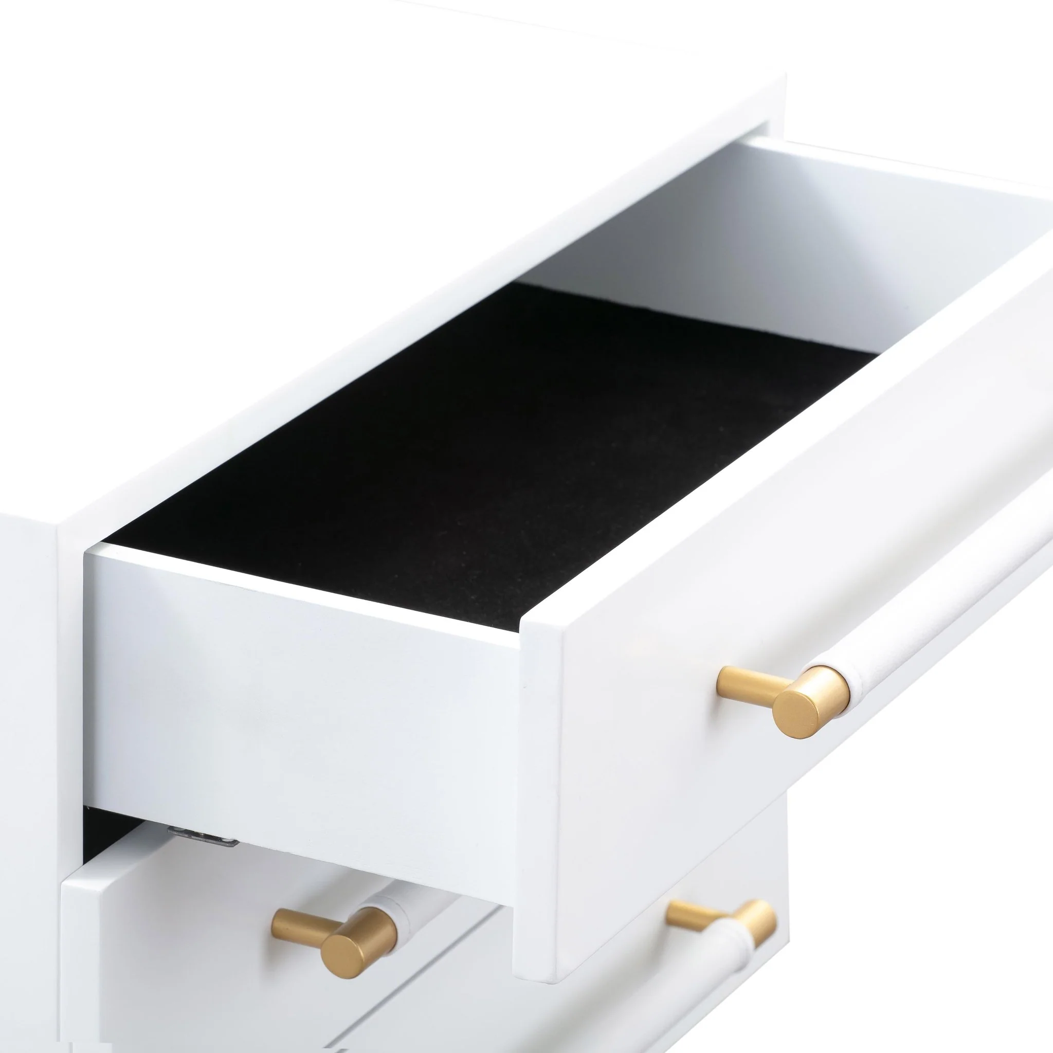 Trident White Nightstand - Image 7