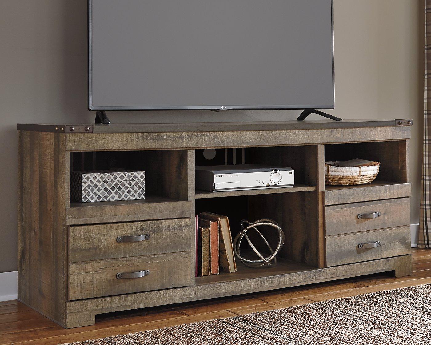 Trinell 63" TV Stand with Electric Fireplace - Image 14
