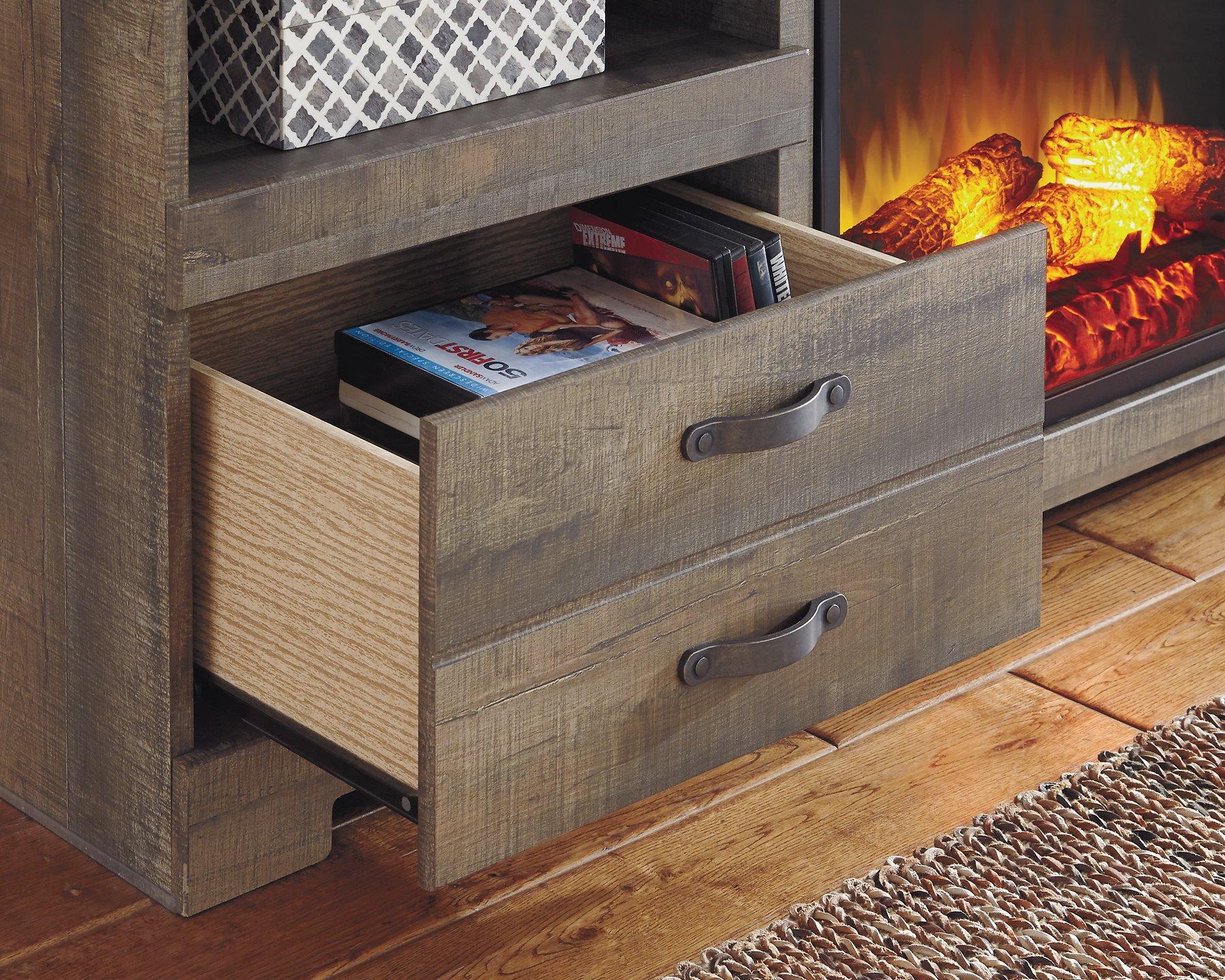 Trinell 63" TV Stand with Electric Fireplace - Image 17