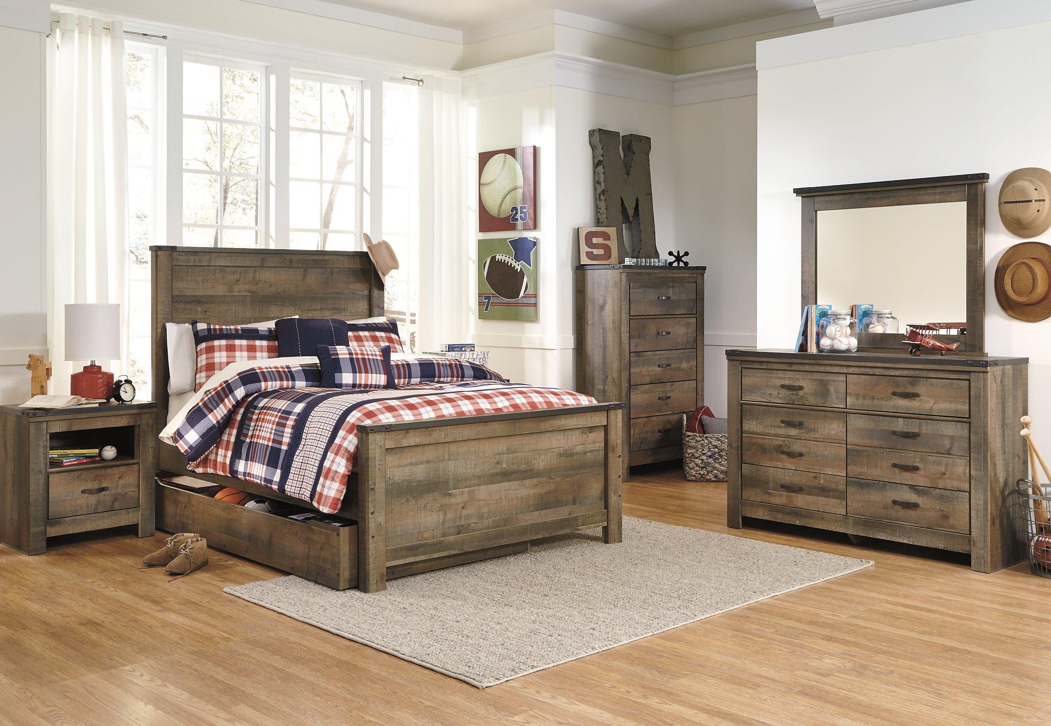 Trinell Bed with 1 Large Storage Drawer - Image 12