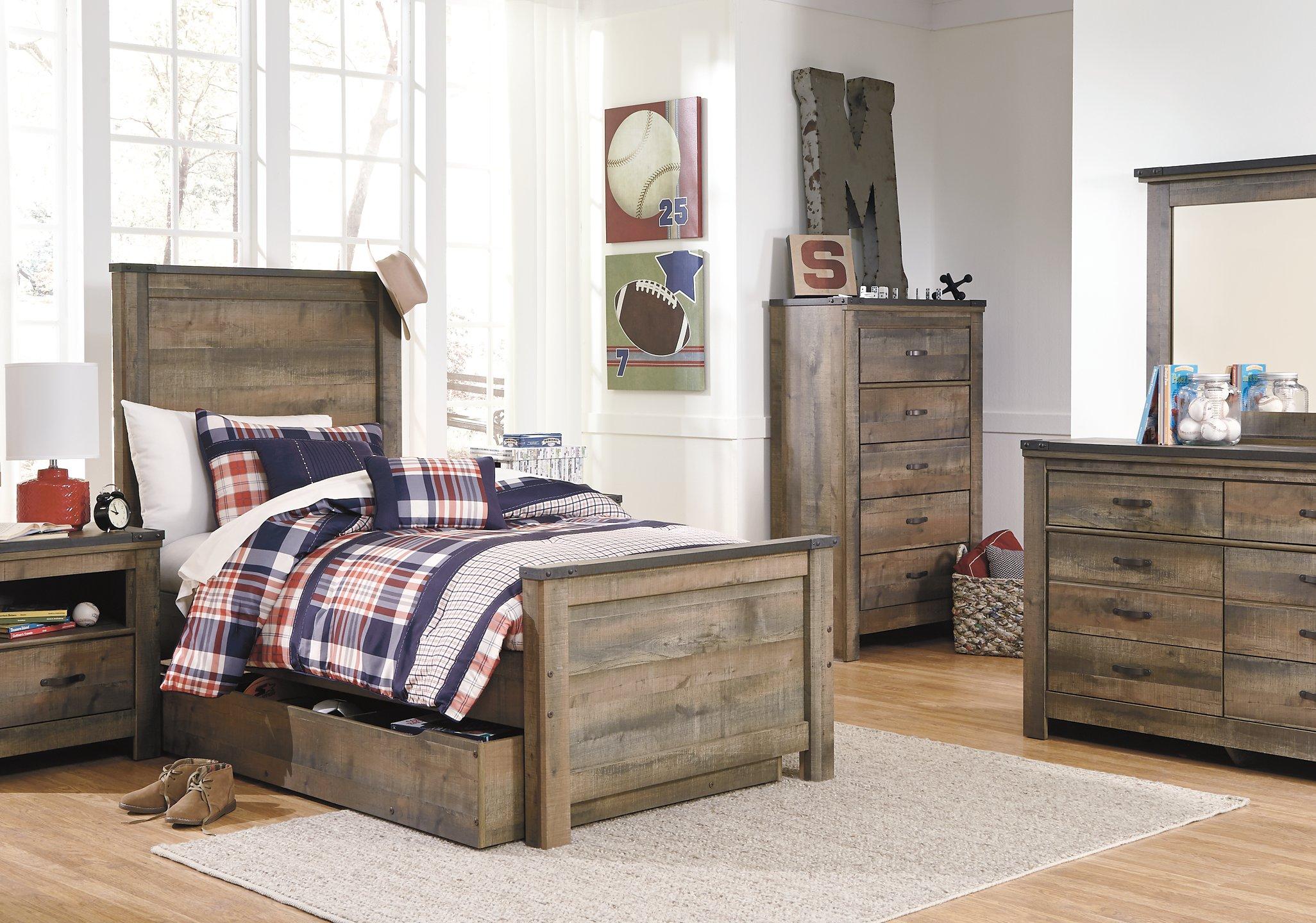 Trinell Bed with 1 Large Storage Drawer - Image 30