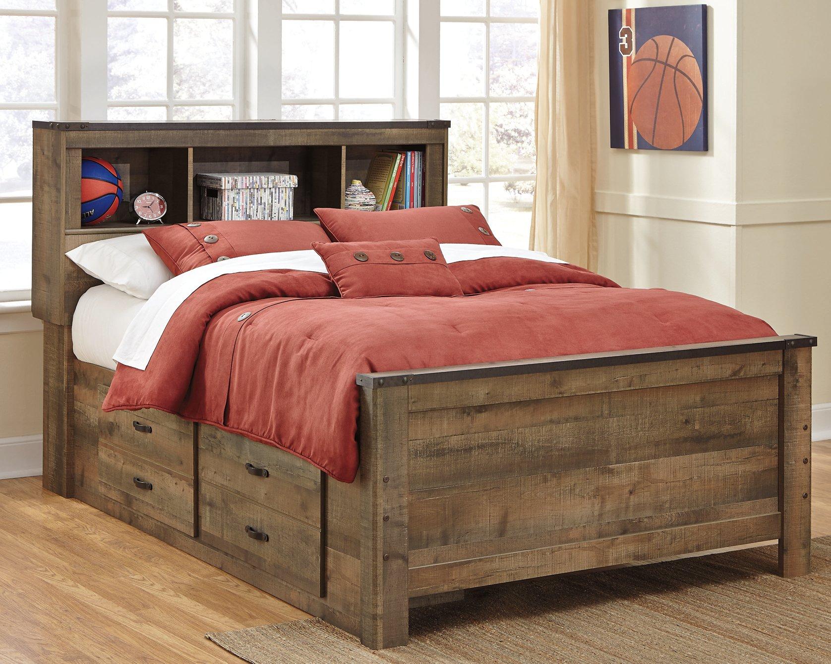 Trinell Bed with 2 Storage Drawers - Image 2