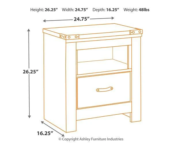 Trinell Youth Nightstand - Image 6