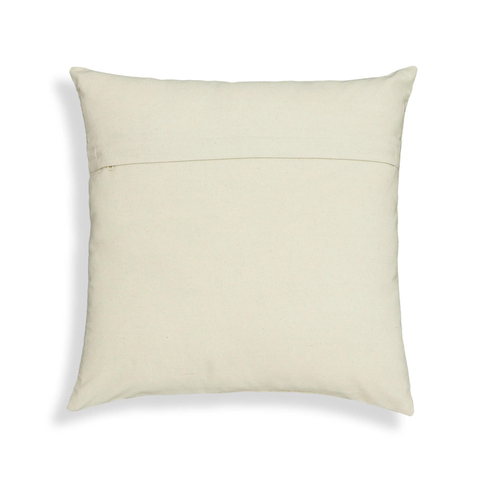 Tulip Embroidered Floral Wool 20 inch Square Accent Cushion - Image 5
