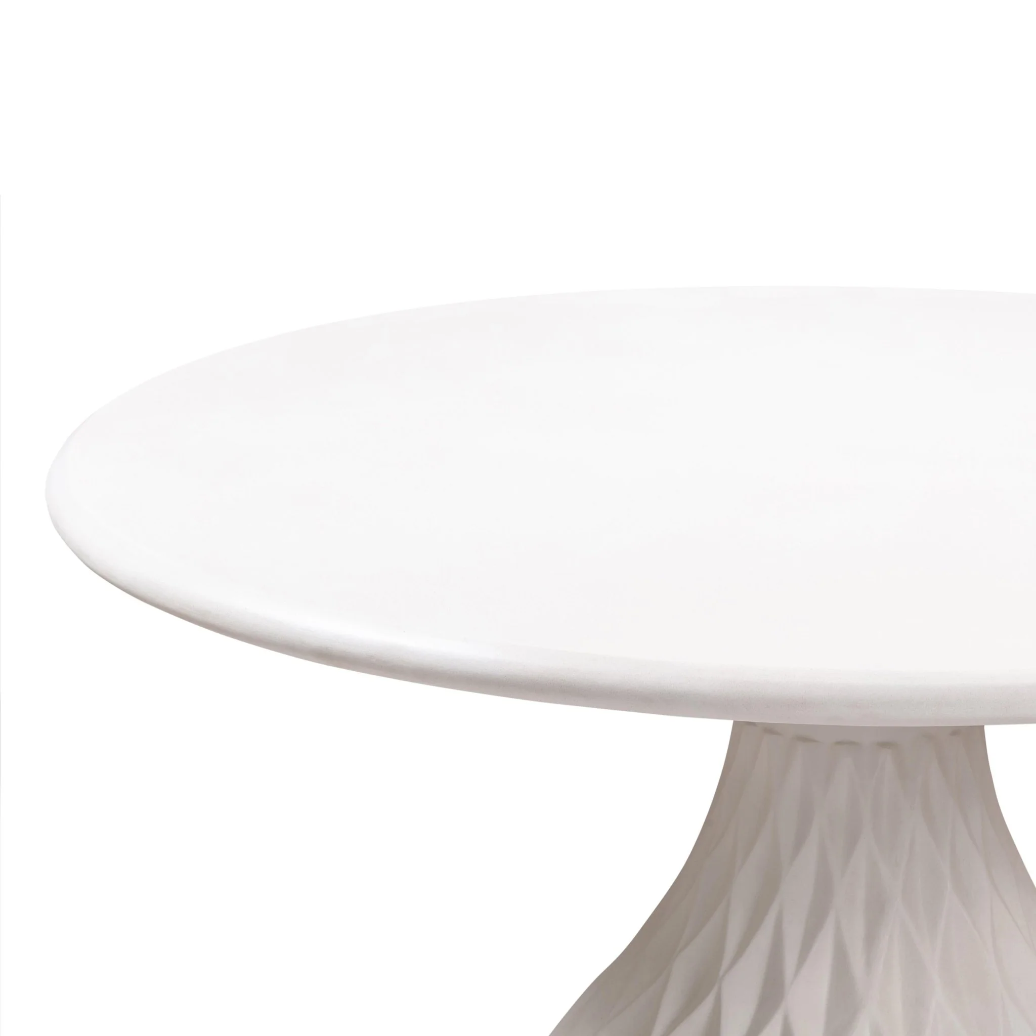 Tulum Ivory Concrete Dining Table - Image 4