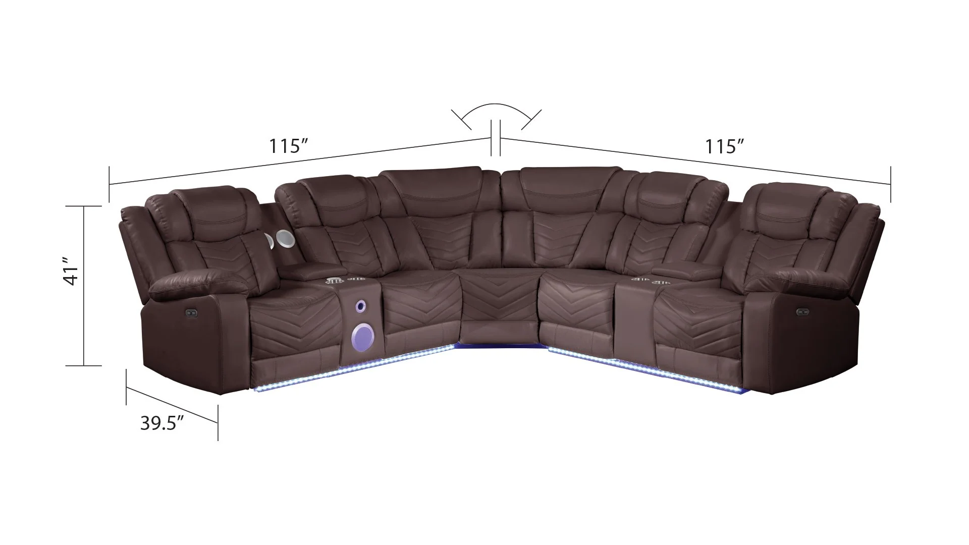 Tuscan 3 PC Living Room Set - Image 6
