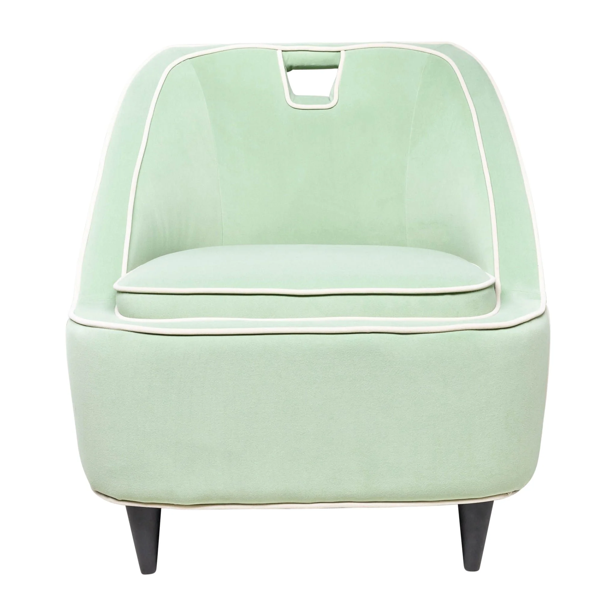Two-toned Accent Chair - Green Kd - Image 2