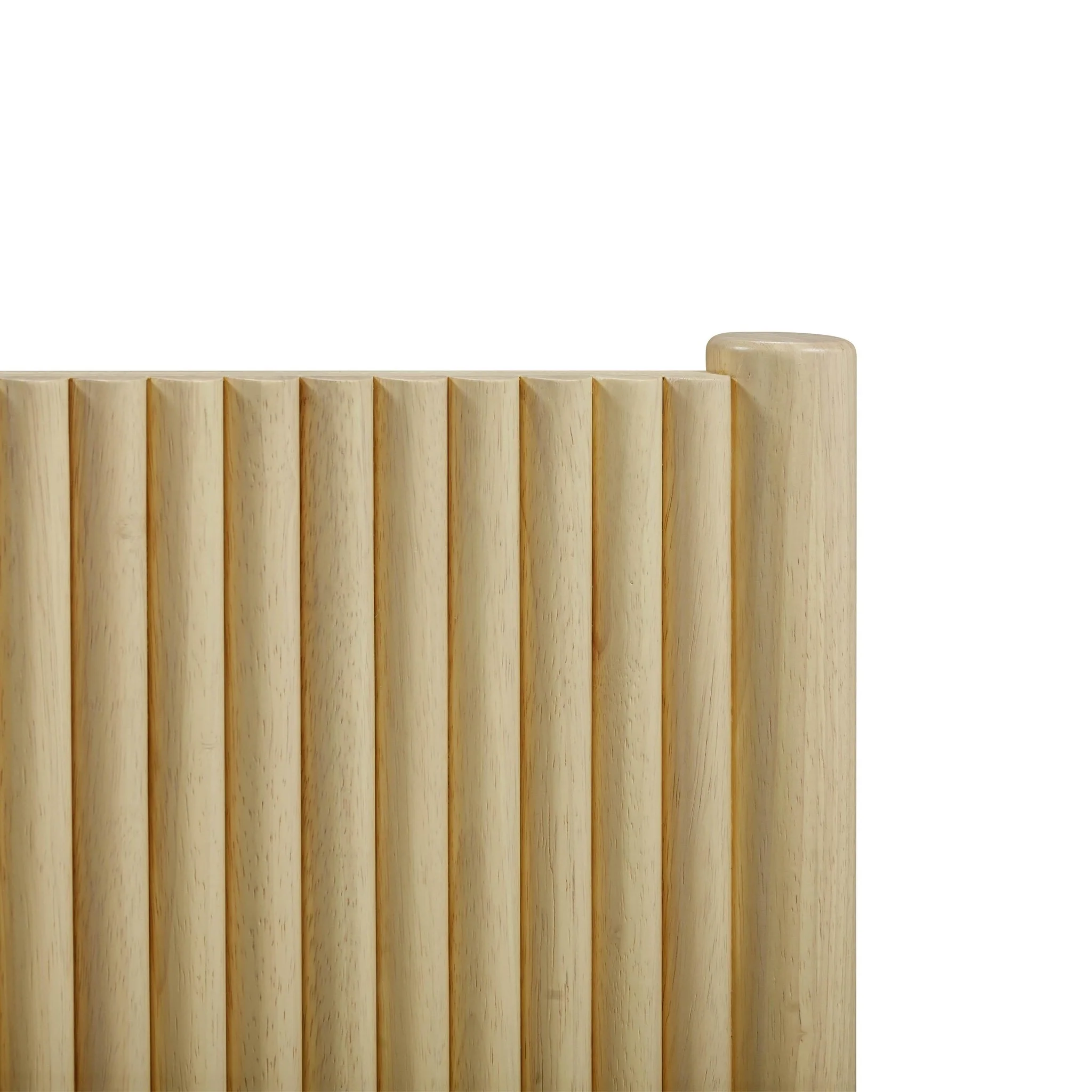 Tyla Natural Wood Queen Bed - Image 5