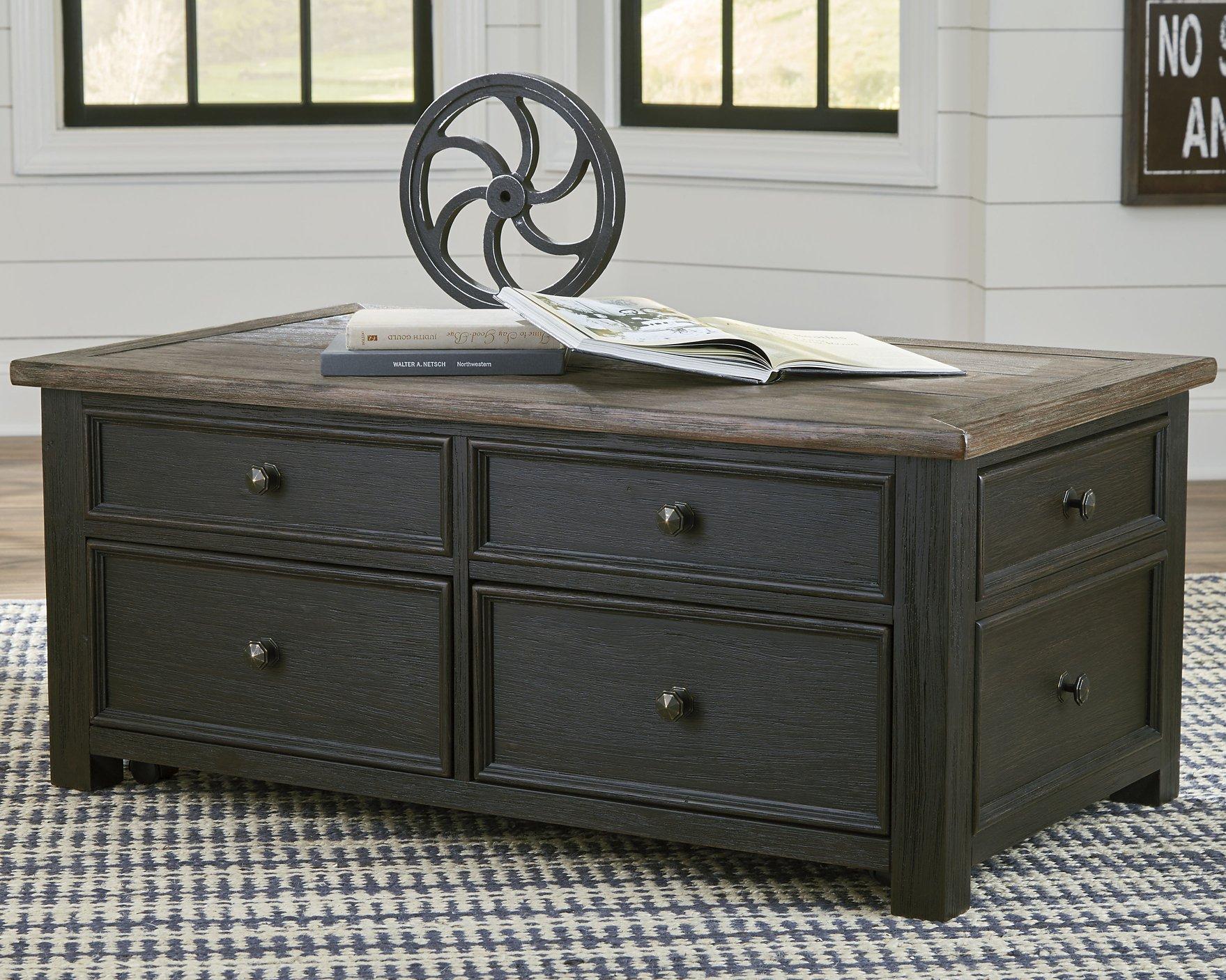 Tyler Creek Coffee Table with Lift Top - Image 5