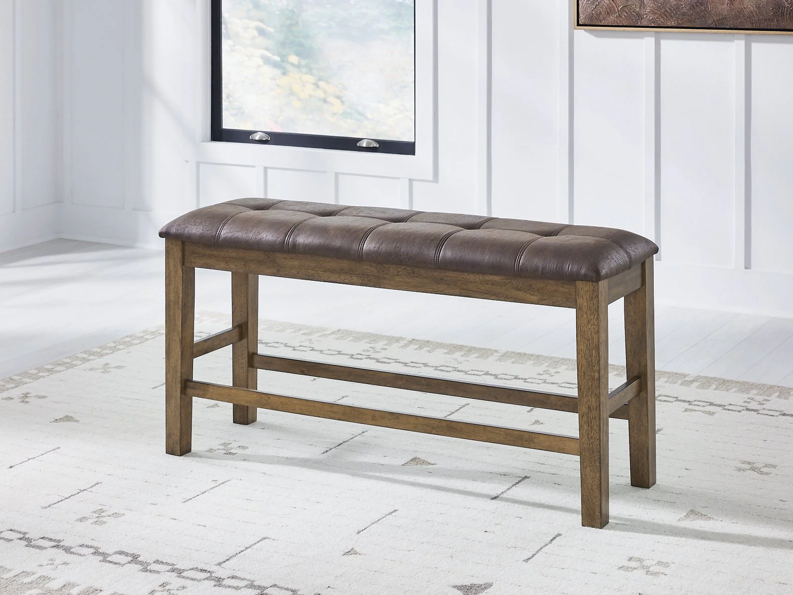 Urbinforte Counter Height Dining Bench - Image 2