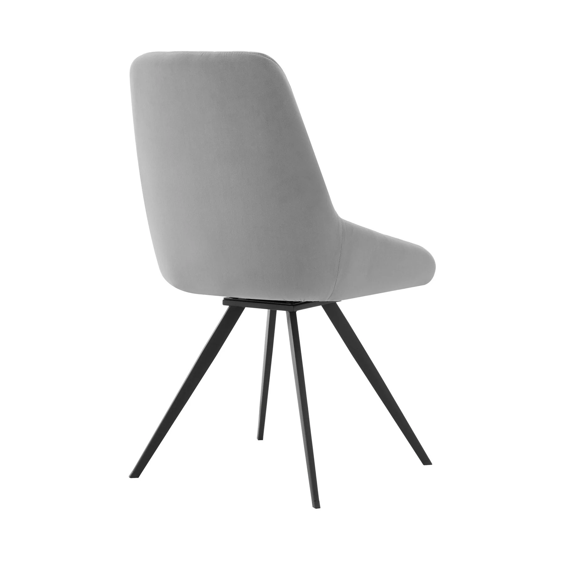 Urbino Alison 7 Piece Dining Set with Gray Fabric Chairs - Image 10