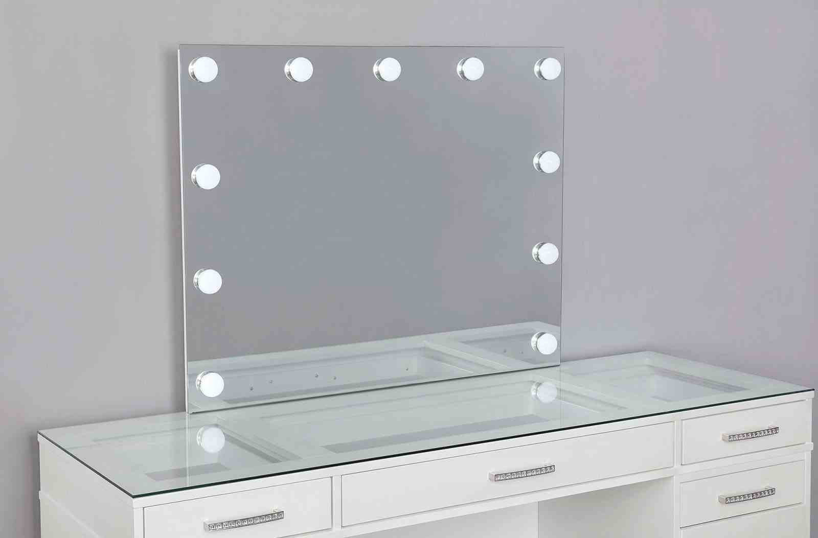 Valentina Vanity w/ Stool, White - Image 3