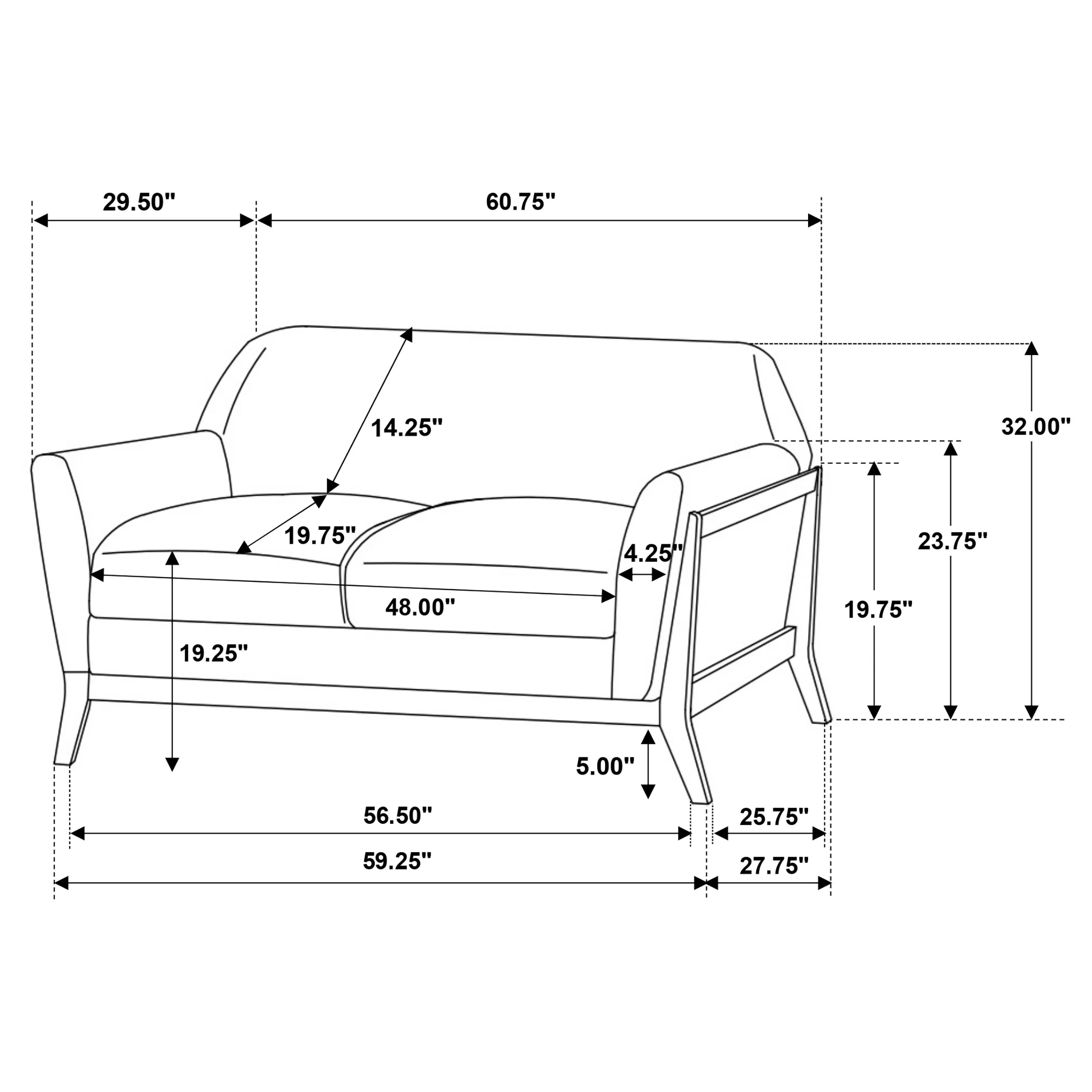 Vaughn Loveseat - Image 10