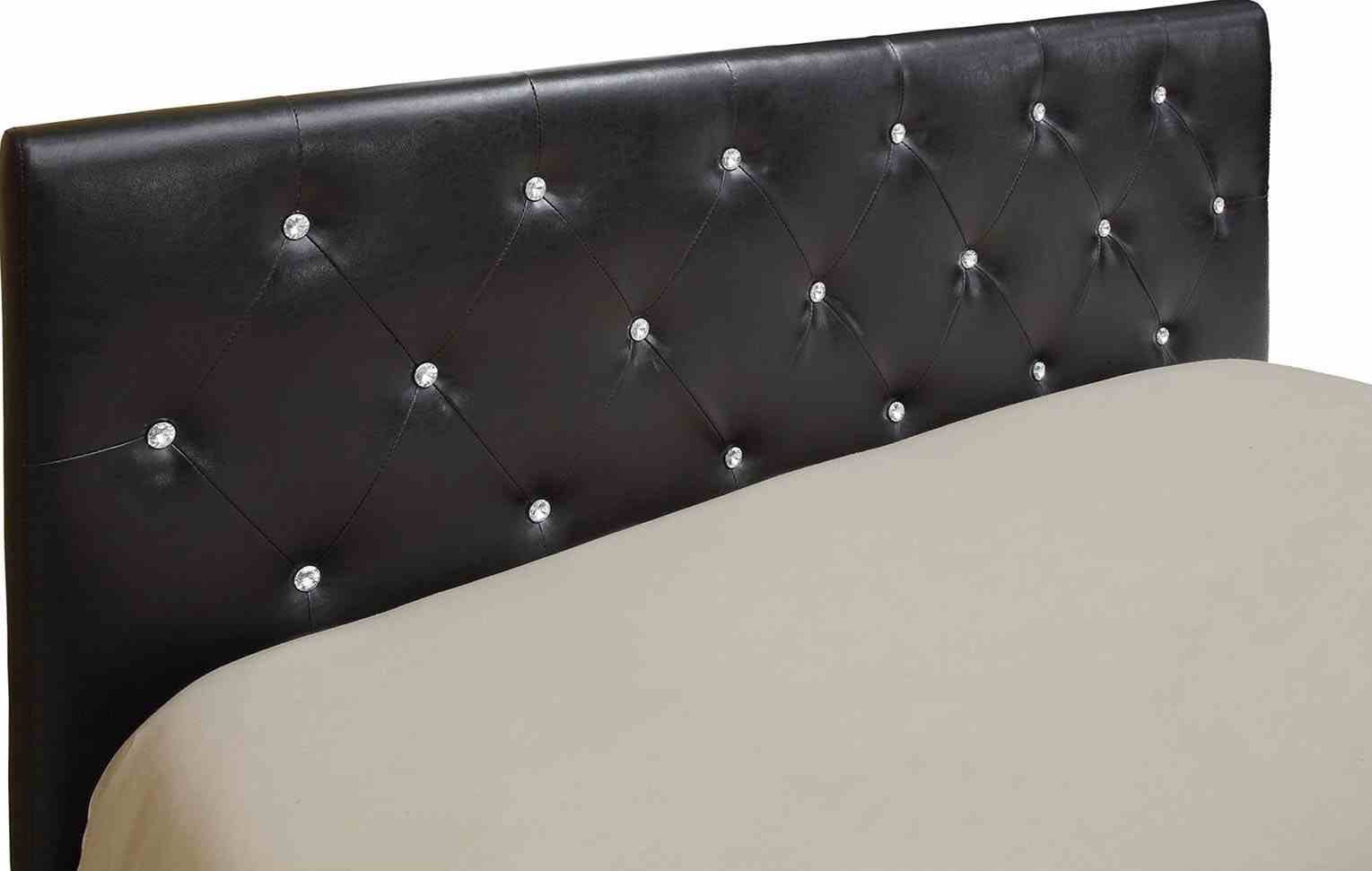 Velen Cal.King Bed, Black - Image 3