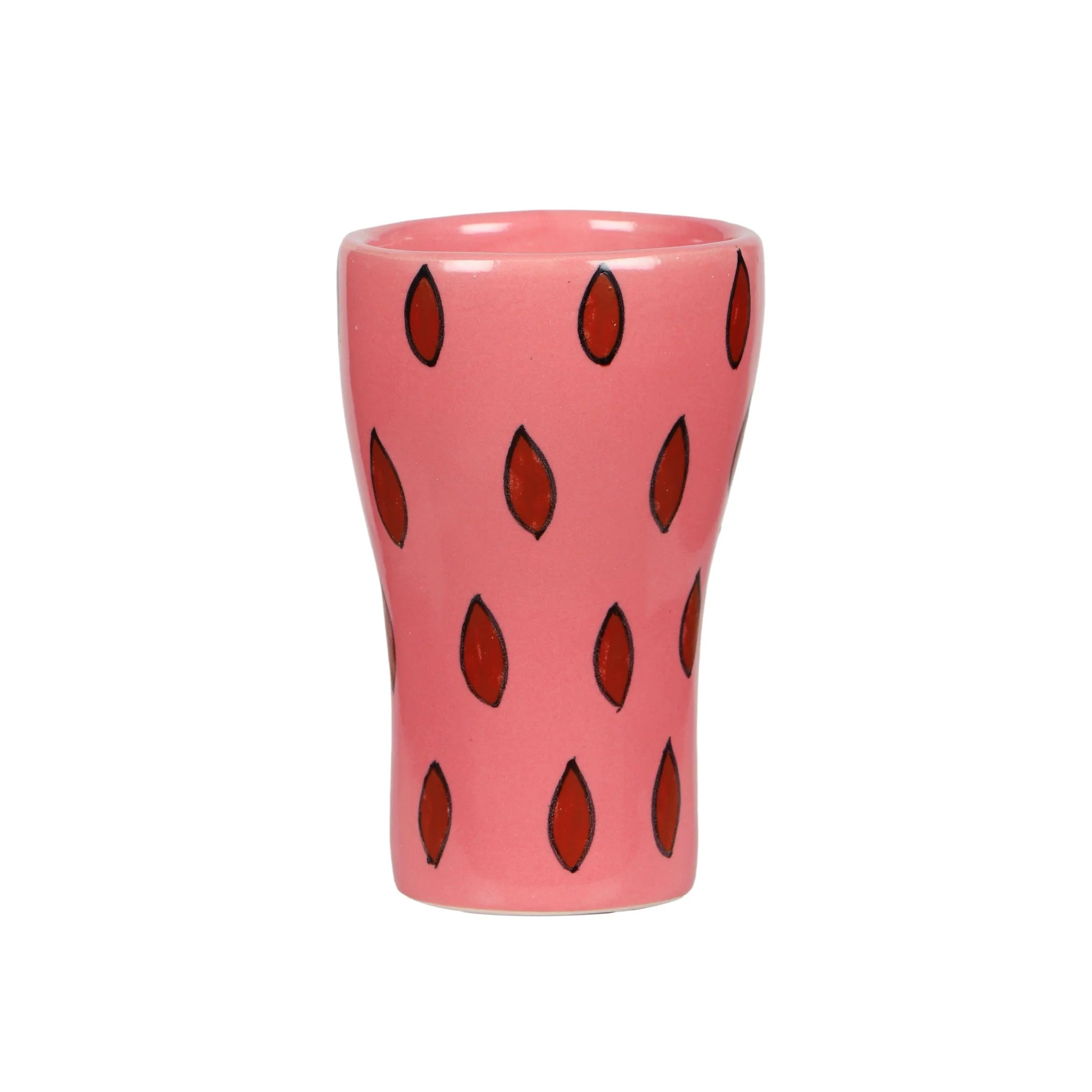 Velma 'Sultry' Ceramic Glasses - Set of 4 - Image 3