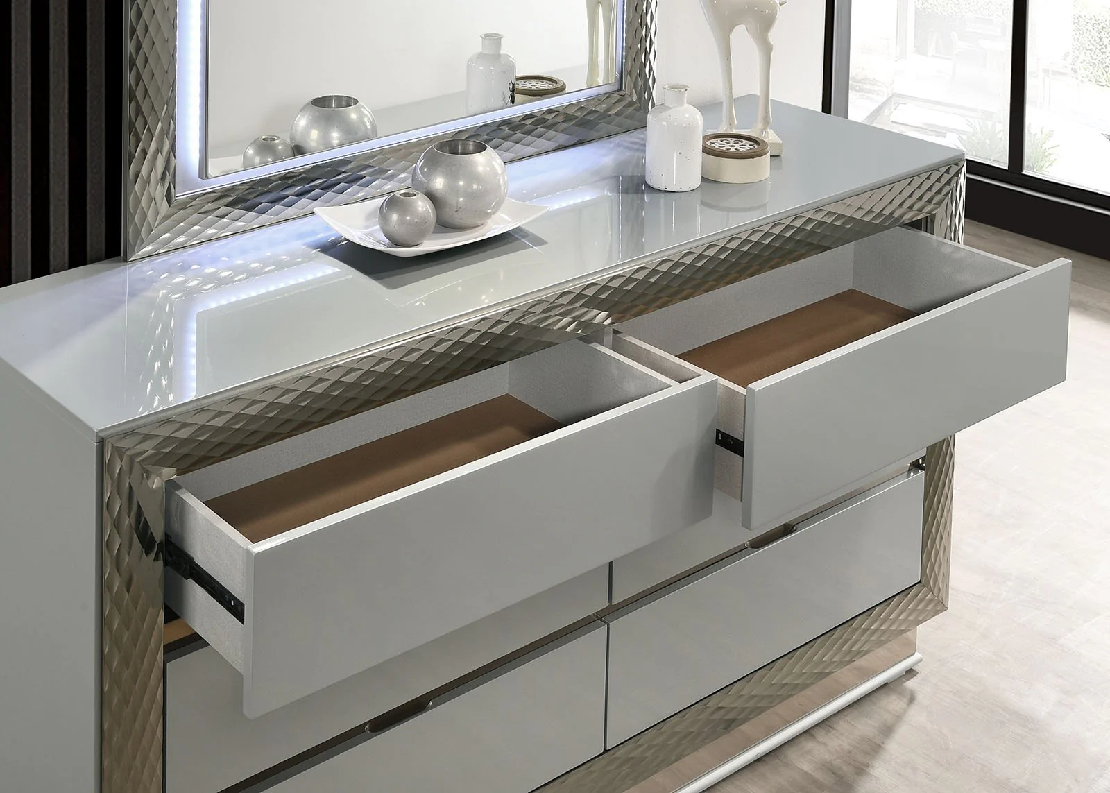 Ventnor Dresser, Gray - Image 5