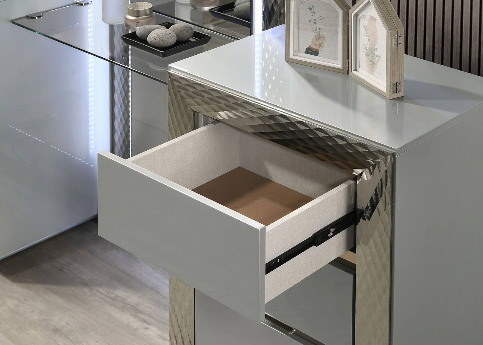 Ventnor Vanity [No Stool], Gray - Image 4